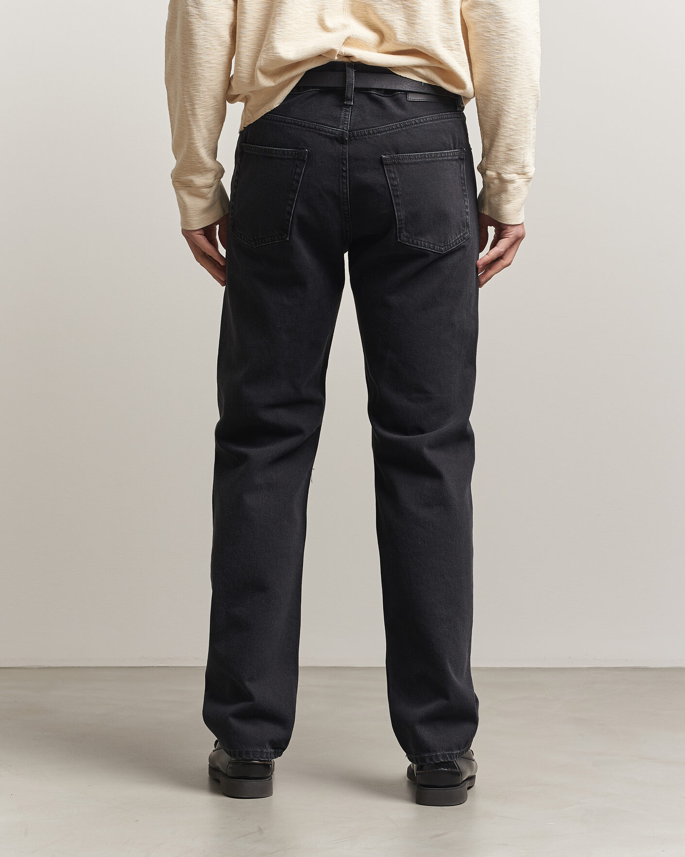 Herr | Byxor | Sunflower | New Standard Jeans Washed Black