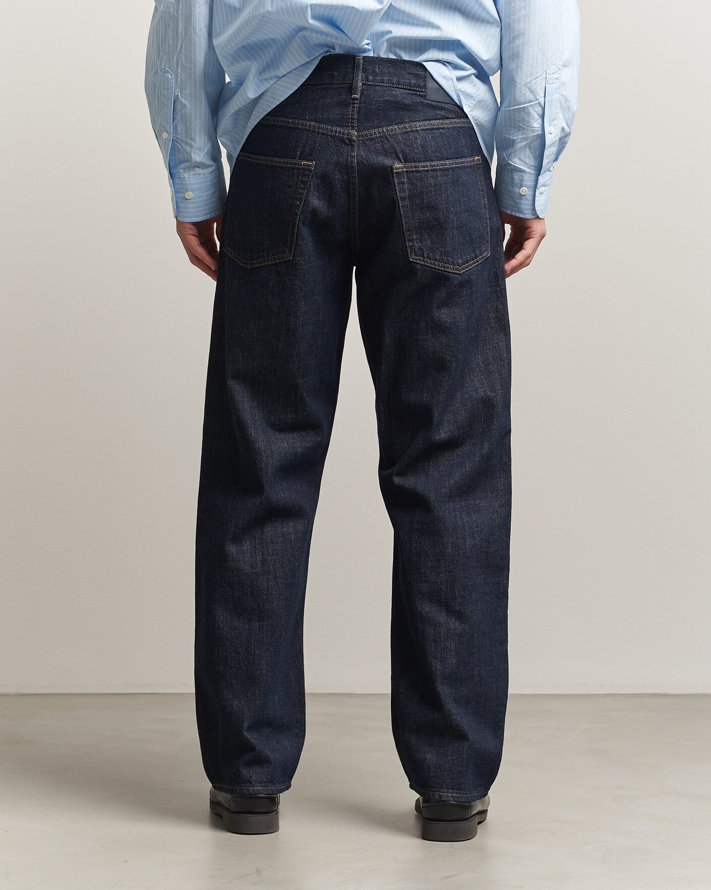 Herr | Byxor | Sunflower | Loose Jeans Simple Rinse