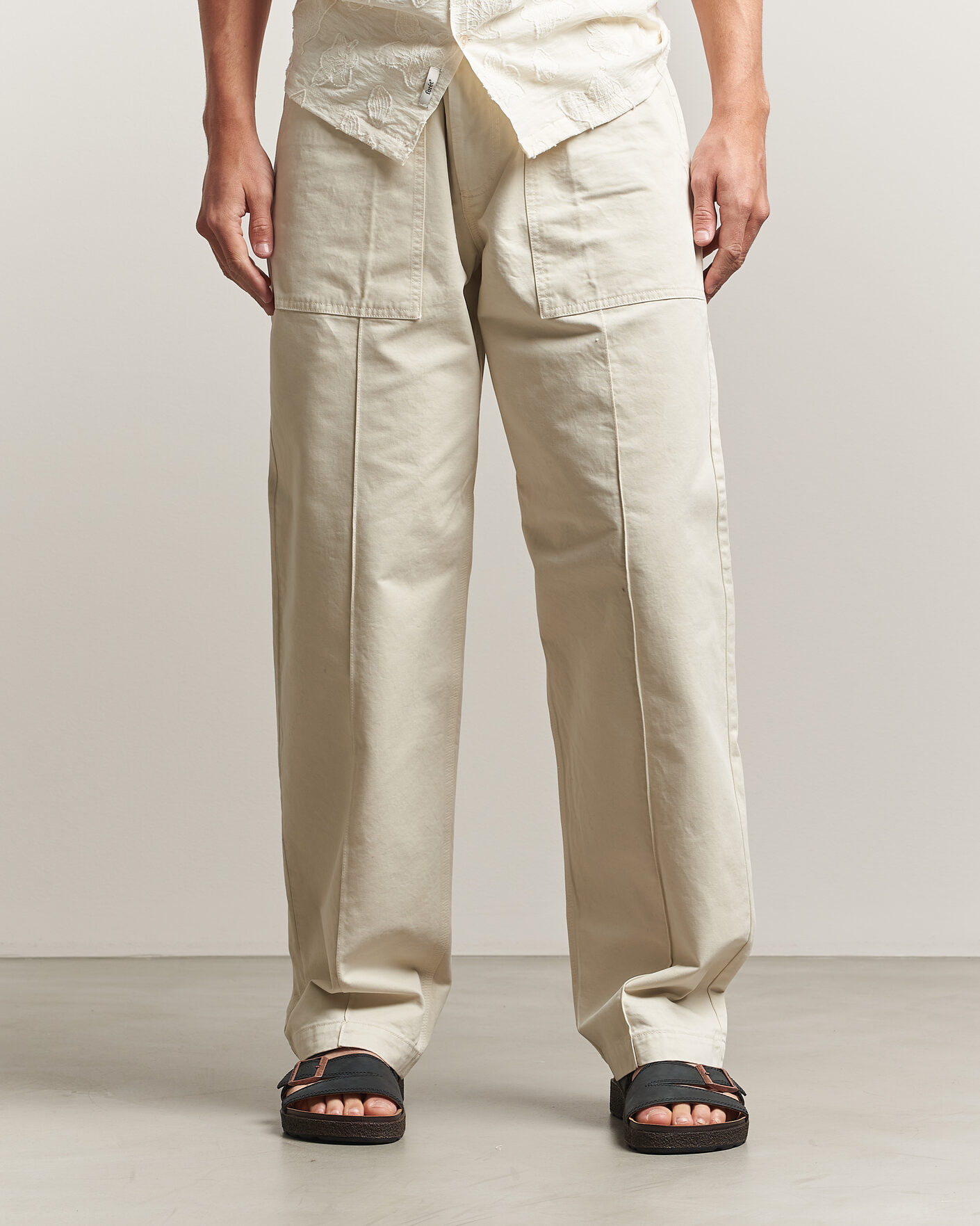 Herr | Byxor | Forét | Searcher Fatigue Pants Cloud