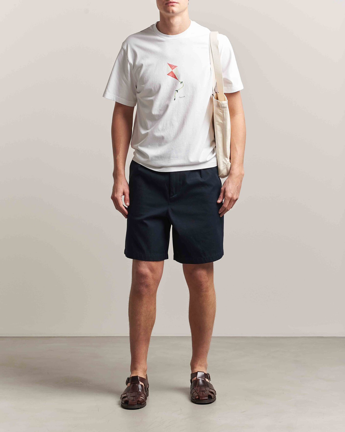 Herr | T-Shirts | Forét | Fly T-Shirt White