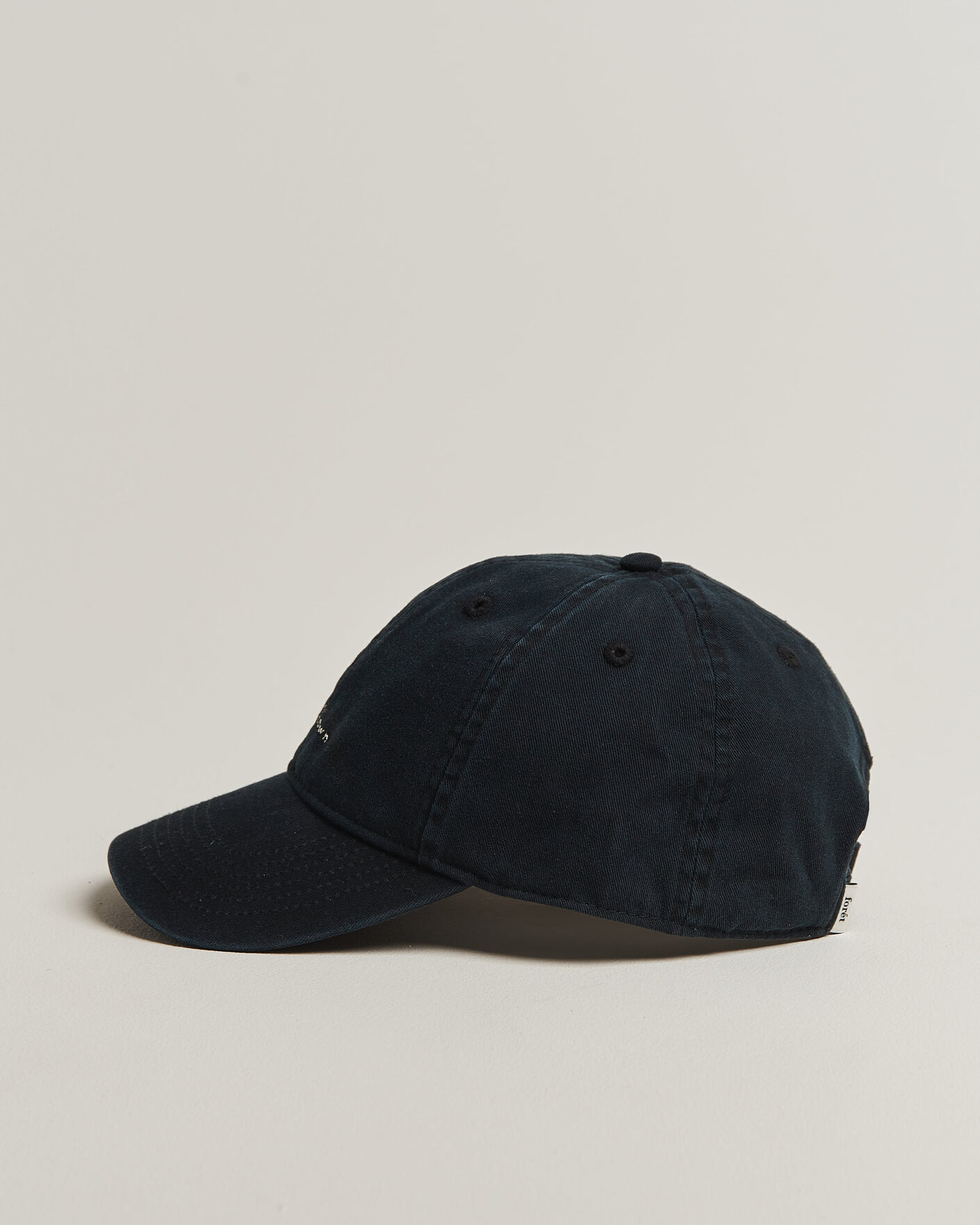 Herr | Hattar & kepsar | Forét | Slow Down Washed Cap Black