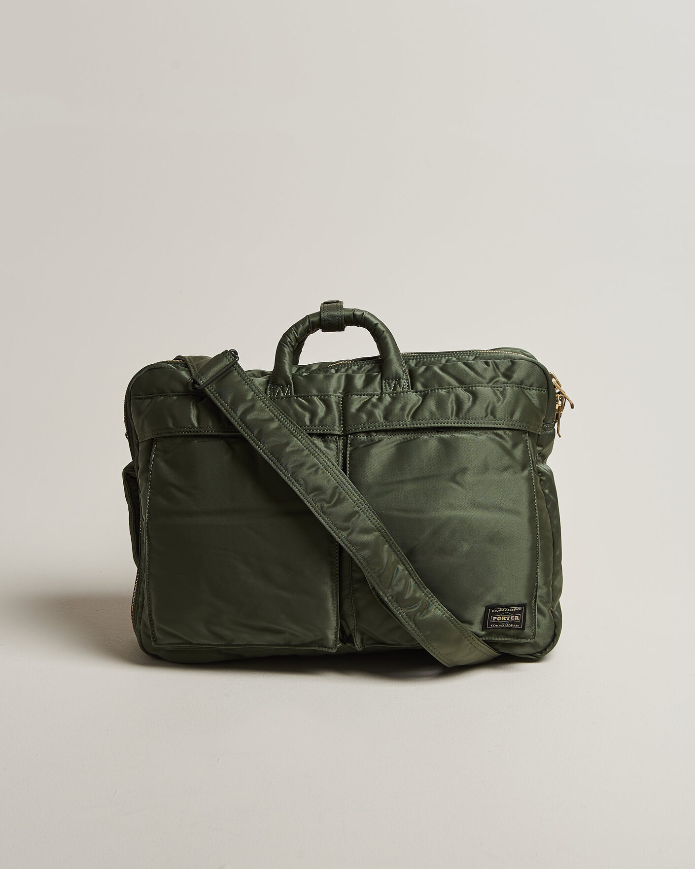 Herr | Väskor | Porter-Yoshida & Co. | Tanker 3Way Document Bag Sage Green