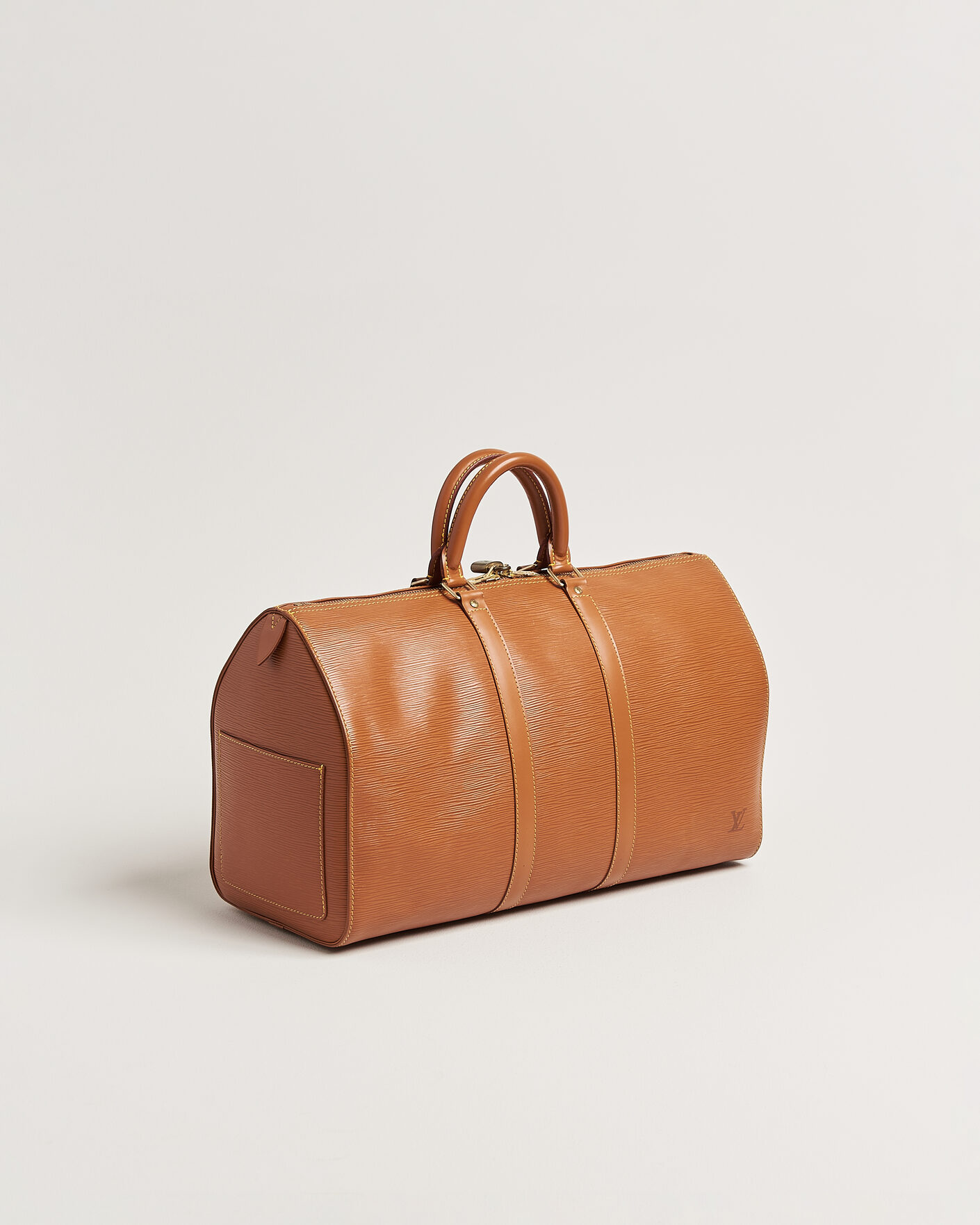 Herr | Pre-Owned & Vintage Bags | Louis Vuitton Pre-Owned | Keepall Epi Leather 45 Brown