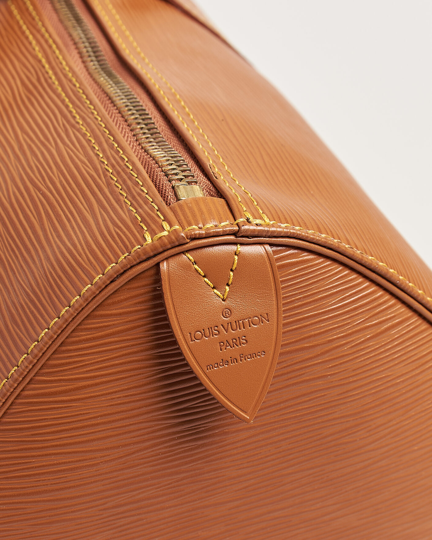 Herr | Pre-Owned & Vintage Bags | Louis Vuitton Pre-Owned | Keepall Epi Leather 45 Brown