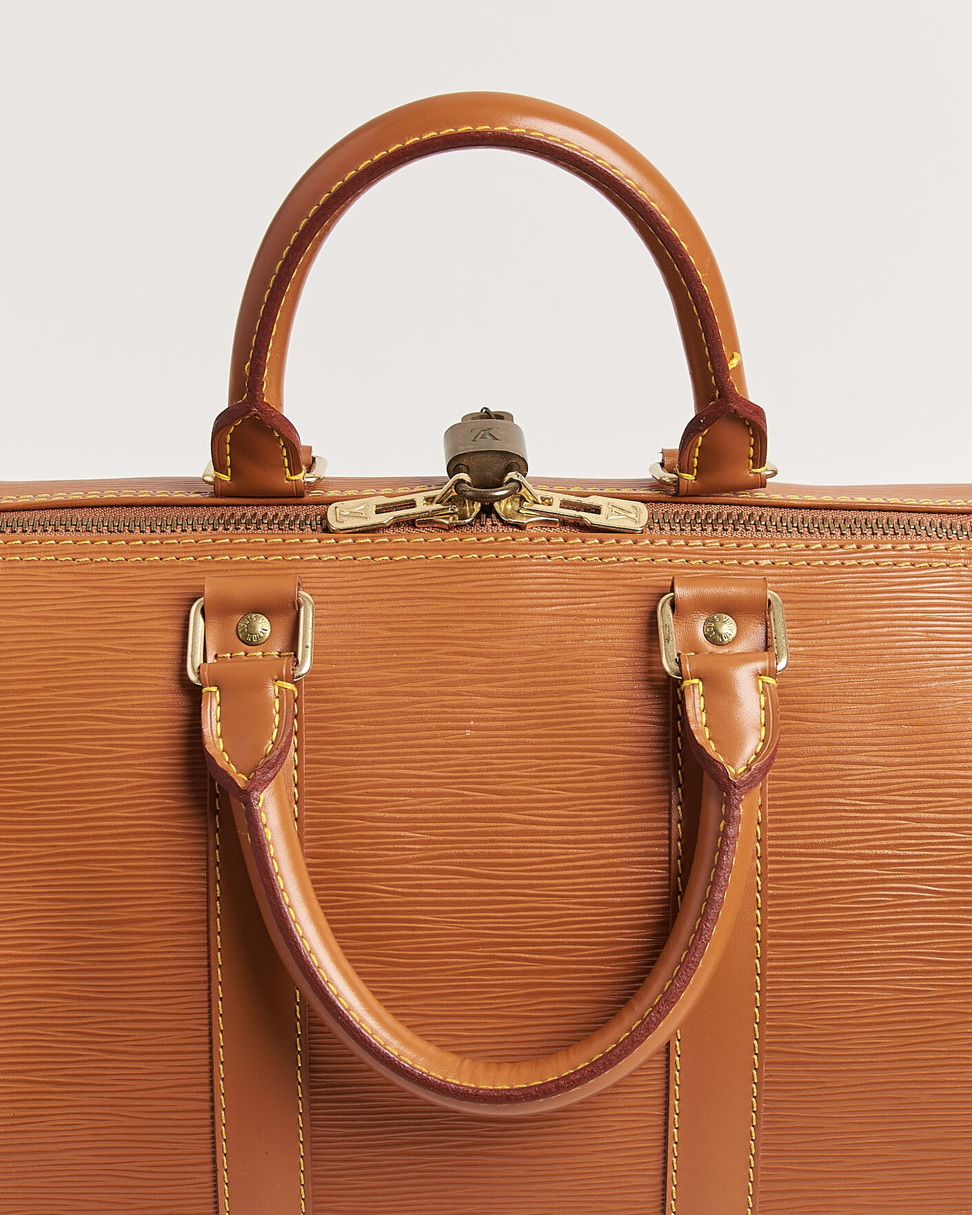 Herr | Pre-Owned & Vintage Bags | Louis Vuitton Pre-Owned | Keepall Epi Leather 45 Brown