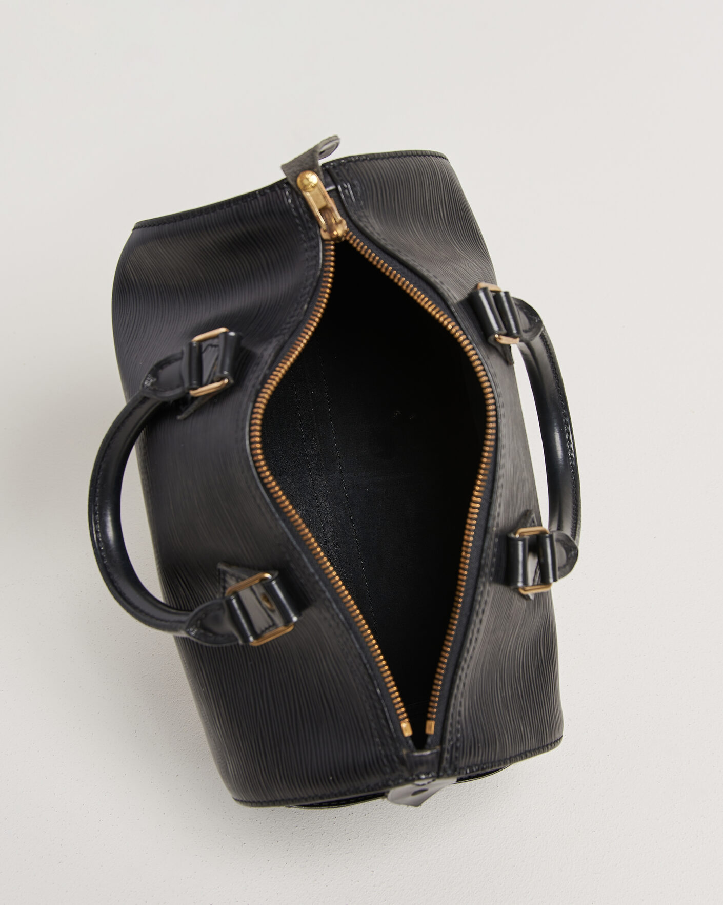 Herr | Pre-Owned & Vintage Bags | Louis Vuitton Pre-Owned | Speedy Epi Leather 25 Black