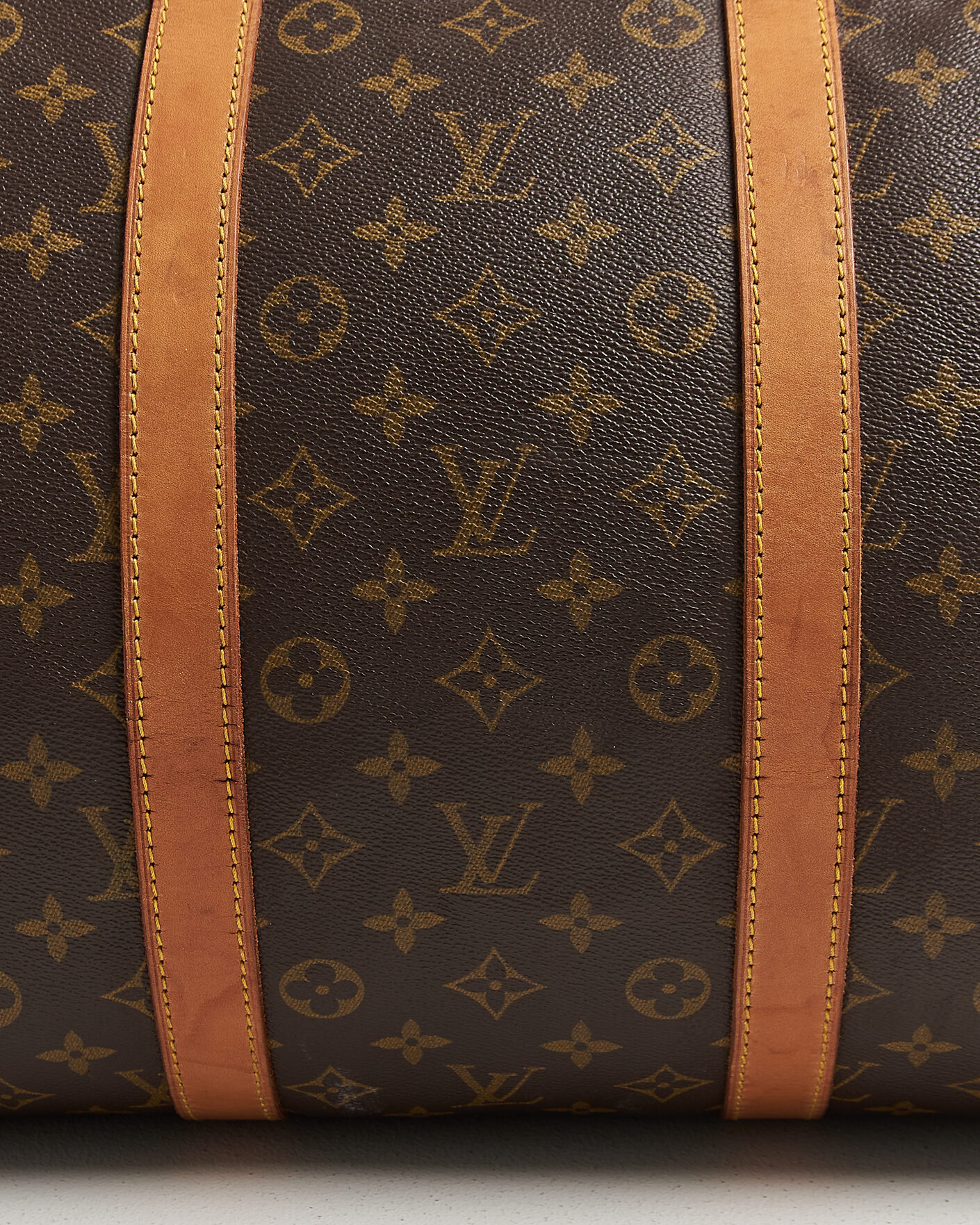 Herr | Pre-Owned & Vintage Bags | Louis Vuitton Pre-Owned | Keepall Bandouliére 55 Monogram