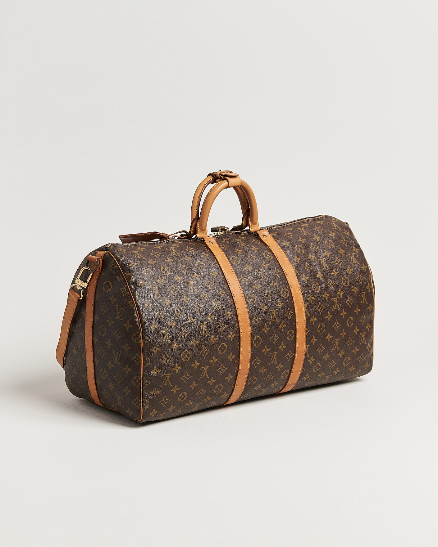 Herr | Pre-Owned & Vintage Bags | Louis Vuitton Pre-Owned | Keepall Bandouliére 55 Monogram