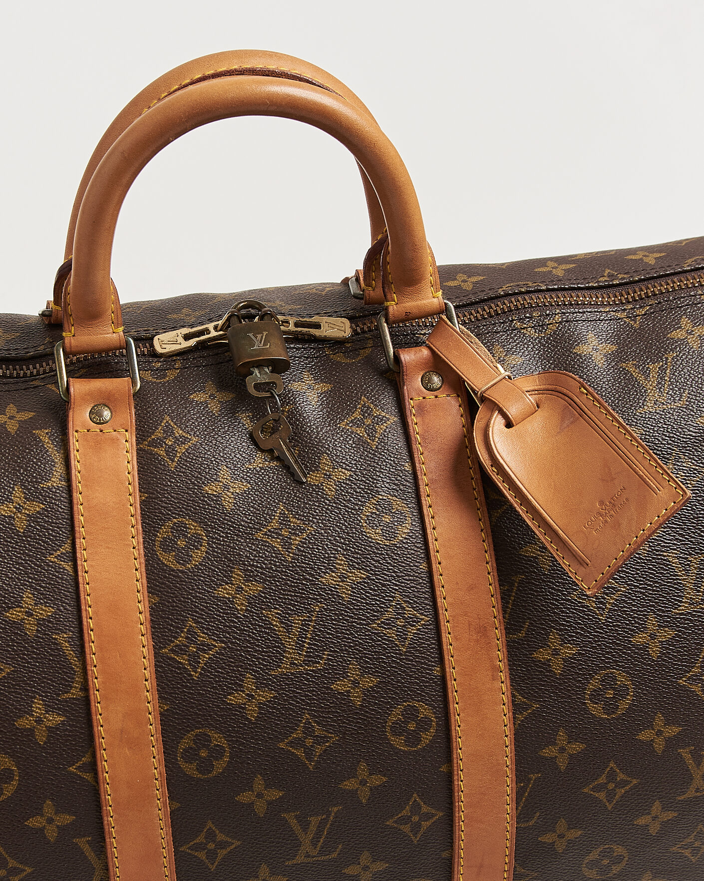 Herr | Pre-Owned & Vintage Bags | Louis Vuitton Pre-Owned | Keepall Bandouliére 55 Monogram