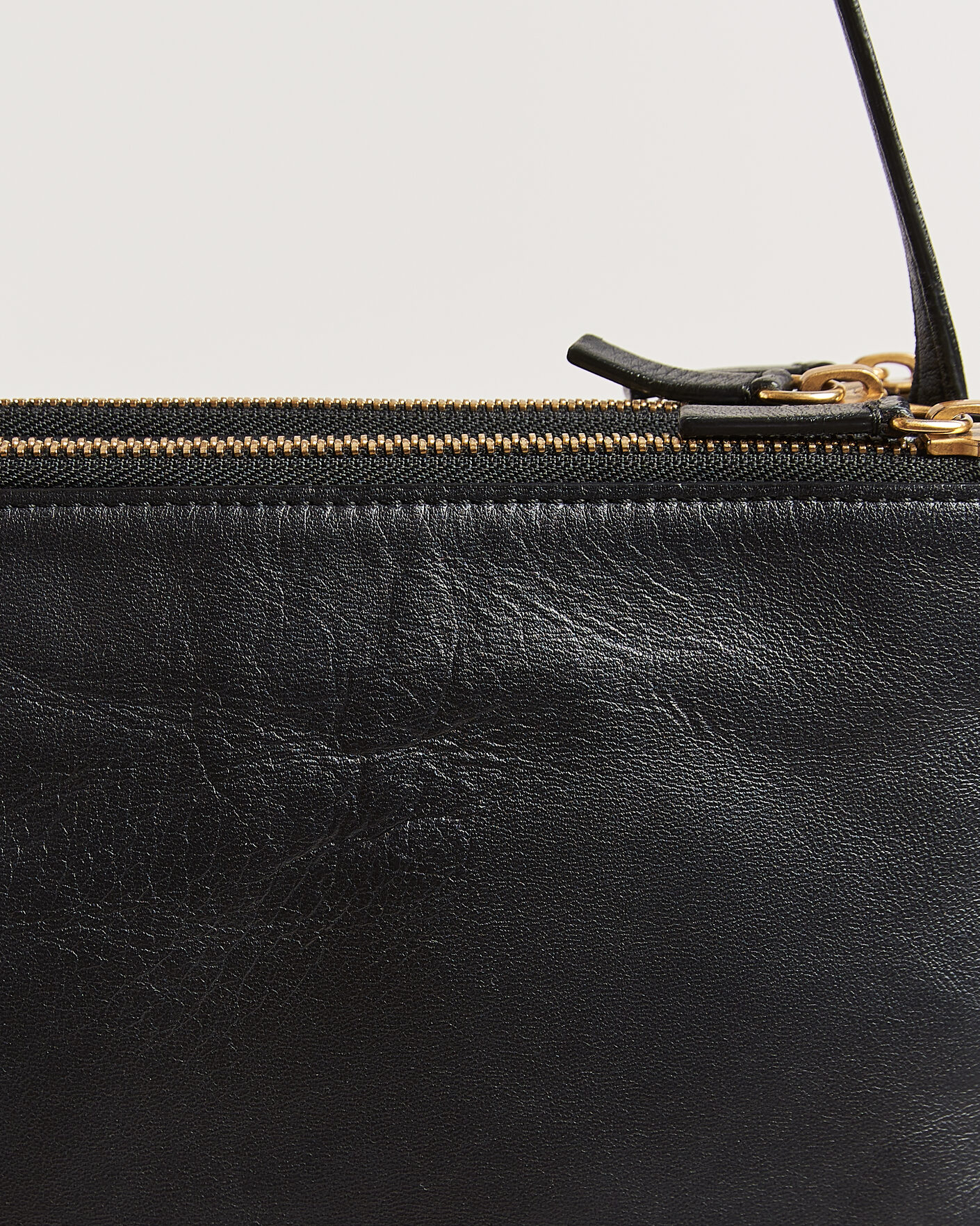 Herr | Pre-Owned & Vintage Bags | Celine Pre-Owned | Trio Bag Small Leather Black