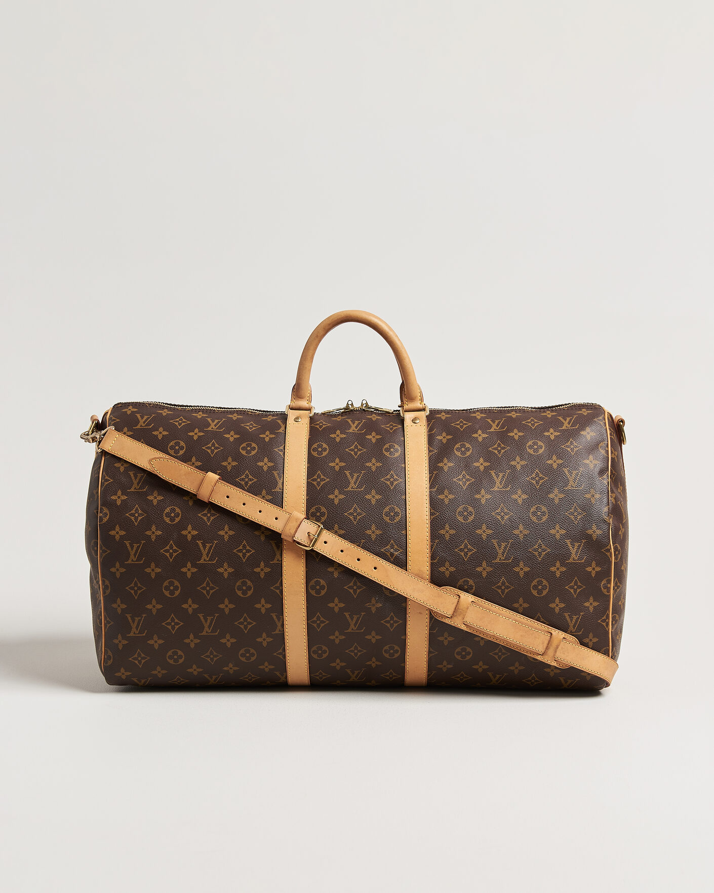 Herr | Pre-Owned & Vintage Bags | Louis Vuitton Pre-Owned | Keepall Bandouliére 55 Monogram