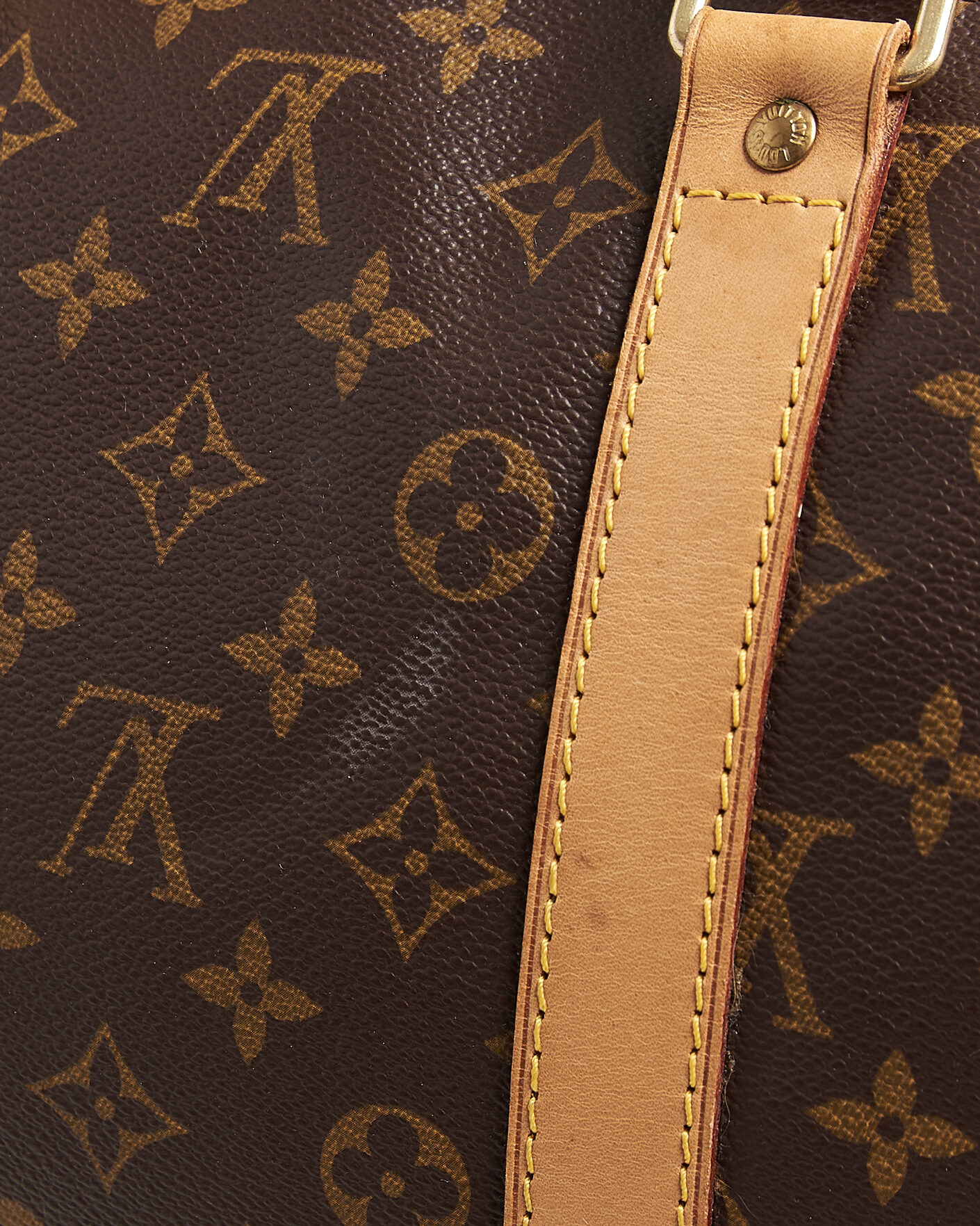 Herr | Pre-Owned & Vintage Bags | Louis Vuitton Pre-Owned | Keepall Bandouliére 55 Monogram