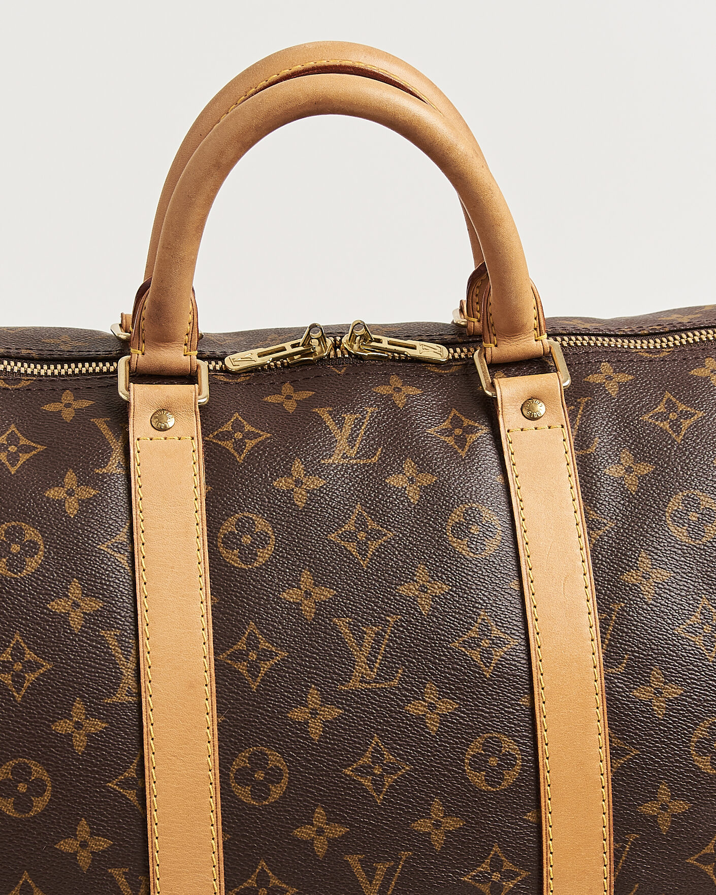 Herr | Pre-Owned & Vintage Bags | Louis Vuitton Pre-Owned | Keepall Bandouliére 55 Monogram