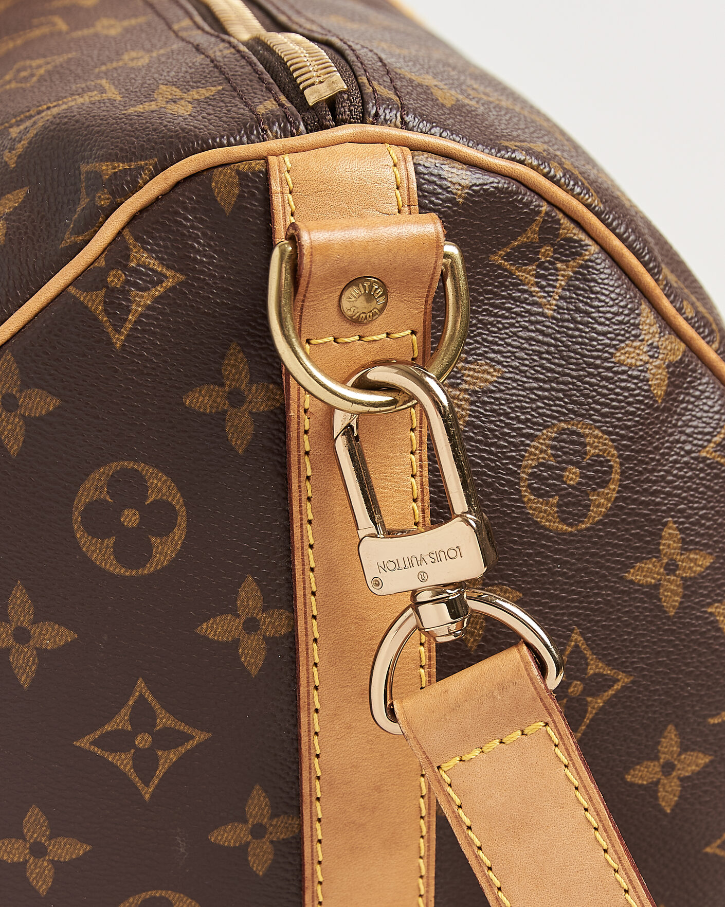 Herr | Pre-Owned & Vintage Bags | Louis Vuitton Pre-Owned | Keepall Bandouliére 55 Monogram