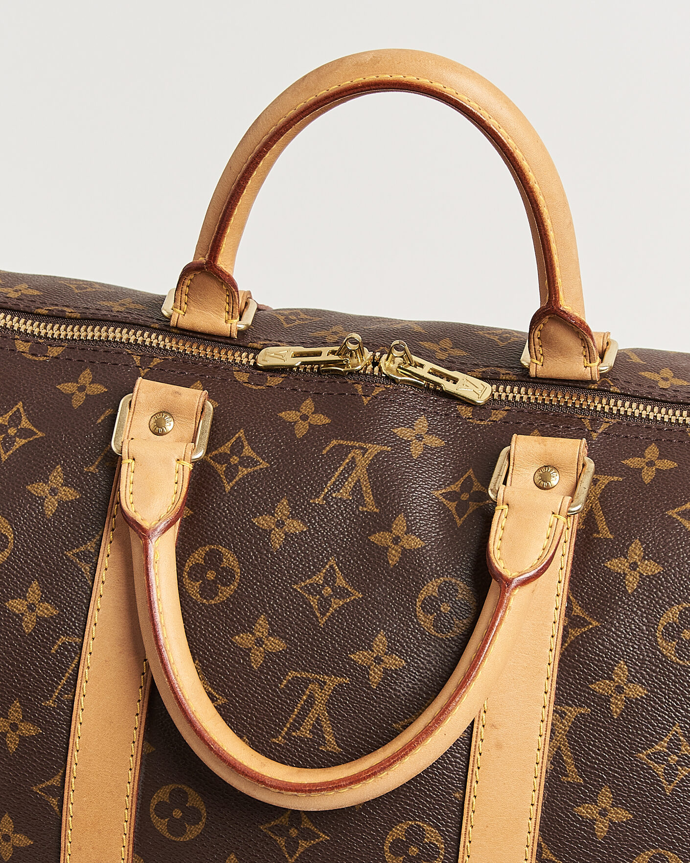 Herr | Pre-Owned & Vintage Bags | Louis Vuitton Pre-Owned | Keepall Bandouliére 55 Monogram