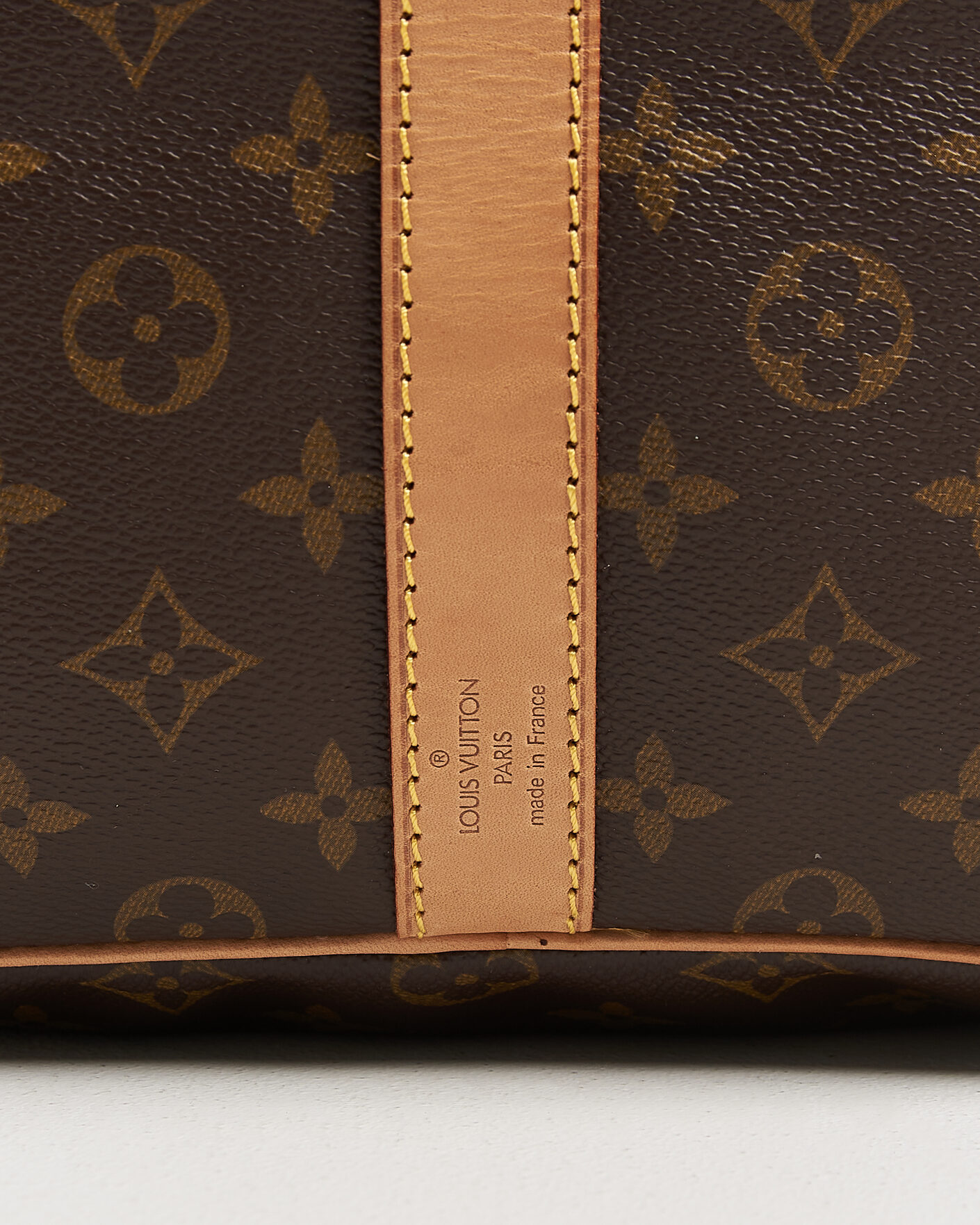 Herr | Pre-Owned & Vintage Bags | Louis Vuitton Pre-Owned | Keepall Bandouliére 55 Monogram