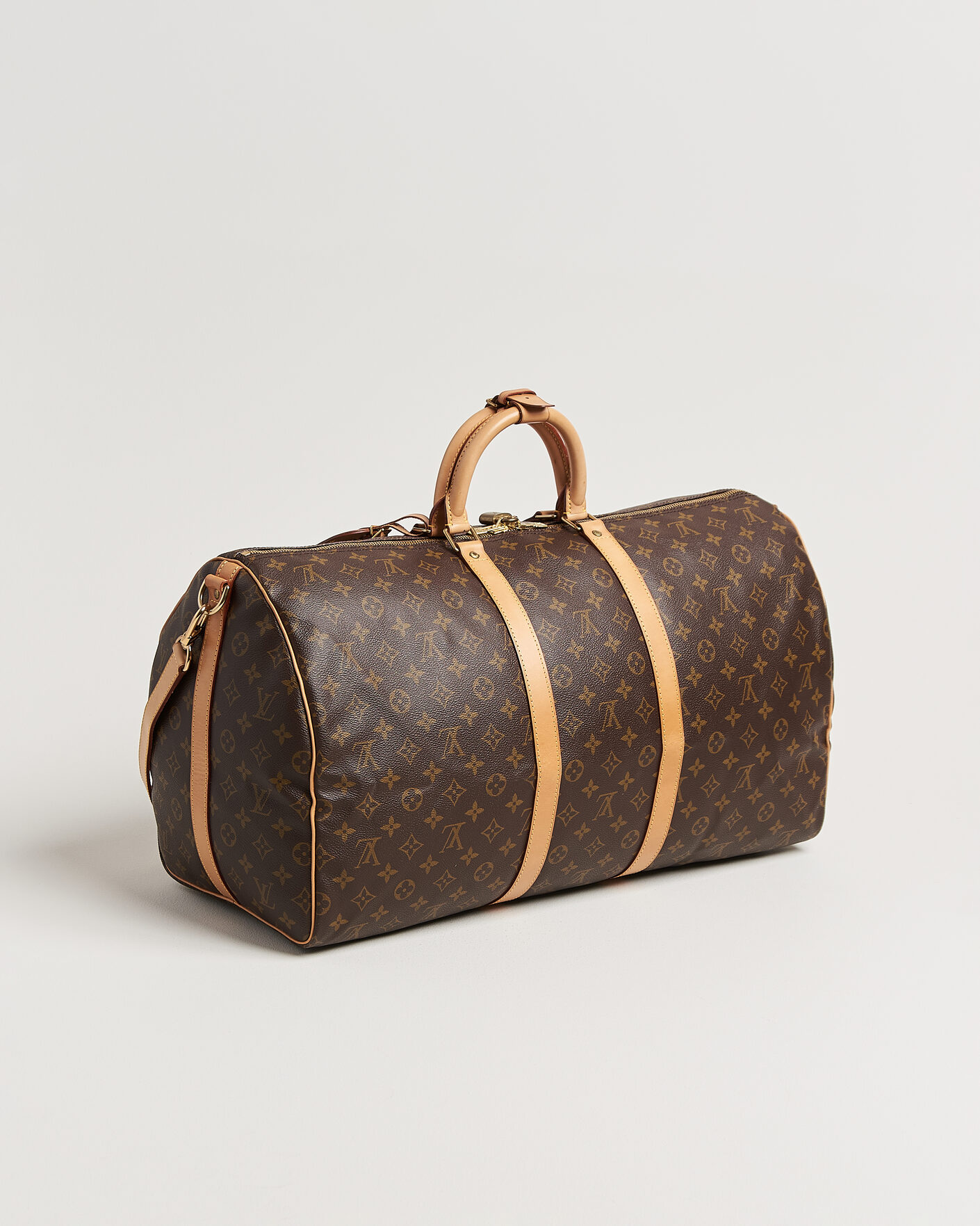 Herr | Pre-Owned & Vintage Bags | Louis Vuitton Pre-Owned | Keepall Bandouliére 55 Monogram