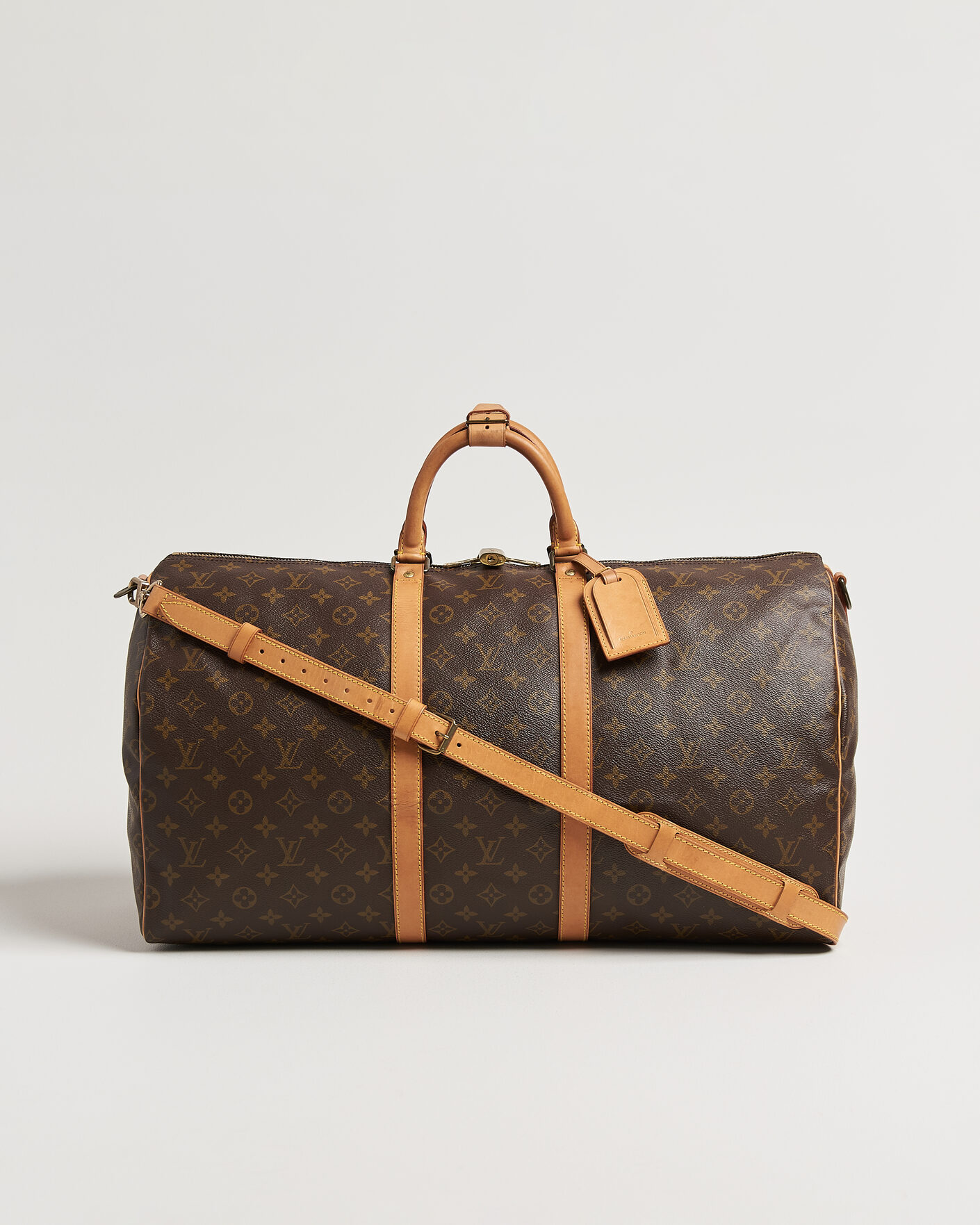 Herr | Pre-Owned & Vintage Bags | Louis Vuitton Pre-Owned | Keepall Bandouliére 55 Monogram