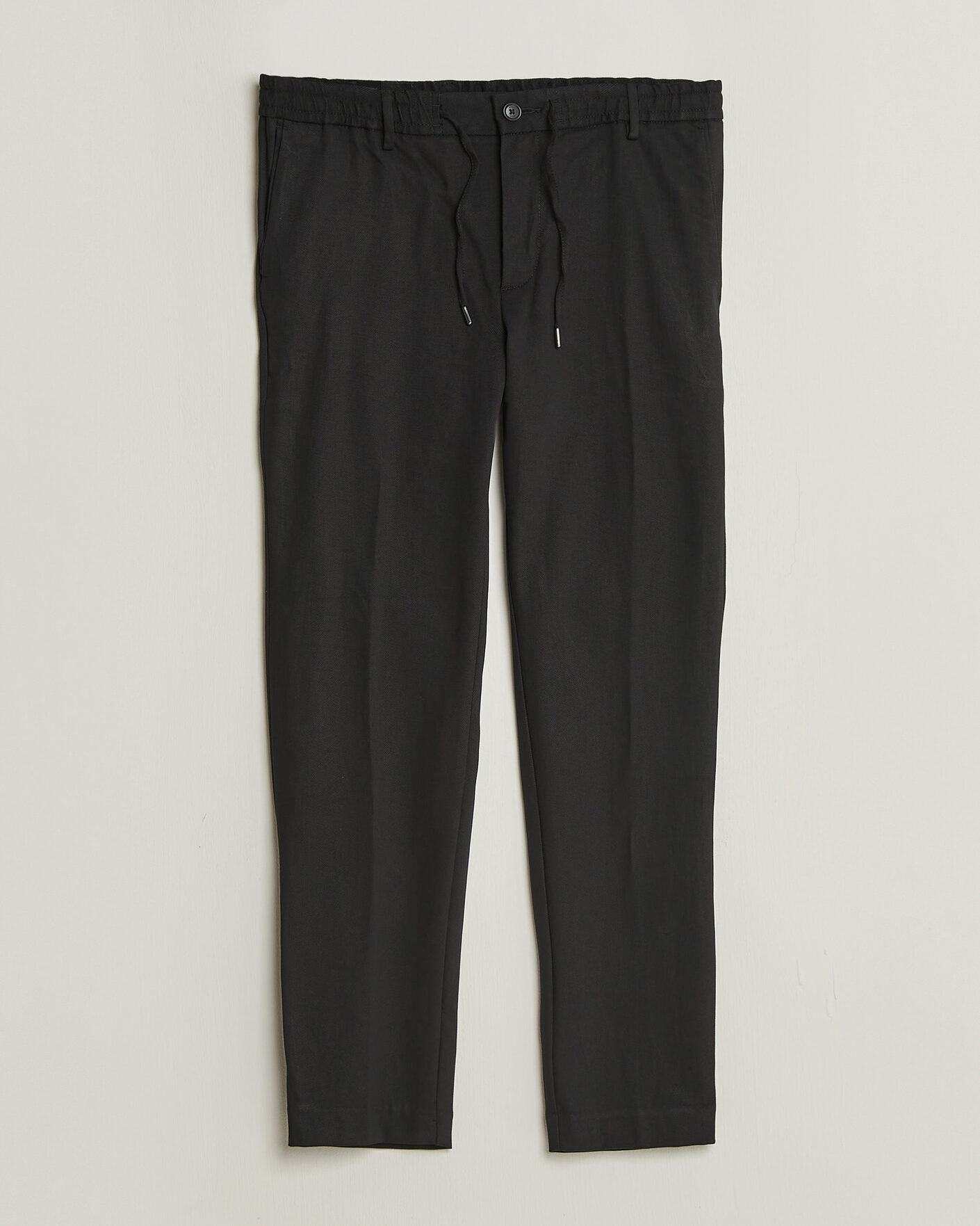Herr | Byxor | BOSS BLACK | Kane Drawstring Trousers Black