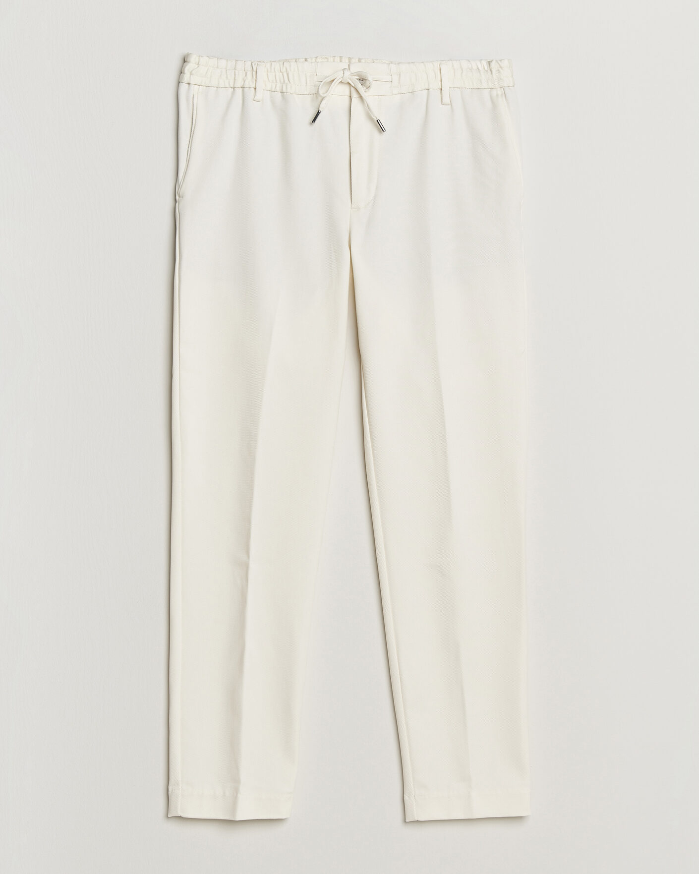 Herr | Byxor | BOSS BLACK | Kane Drawstring Trousers Open White