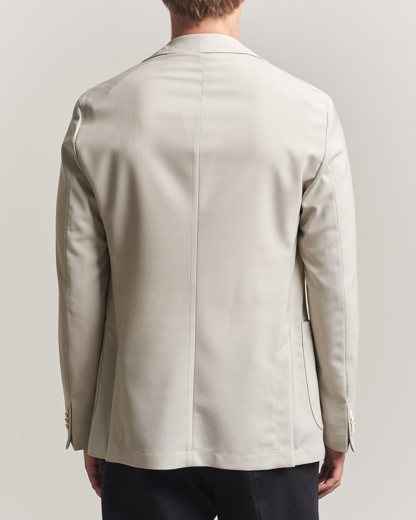 Herr | Kavajer | BOSS BLACK | Hanry Wool Patch Pocket Blazer Light Beige