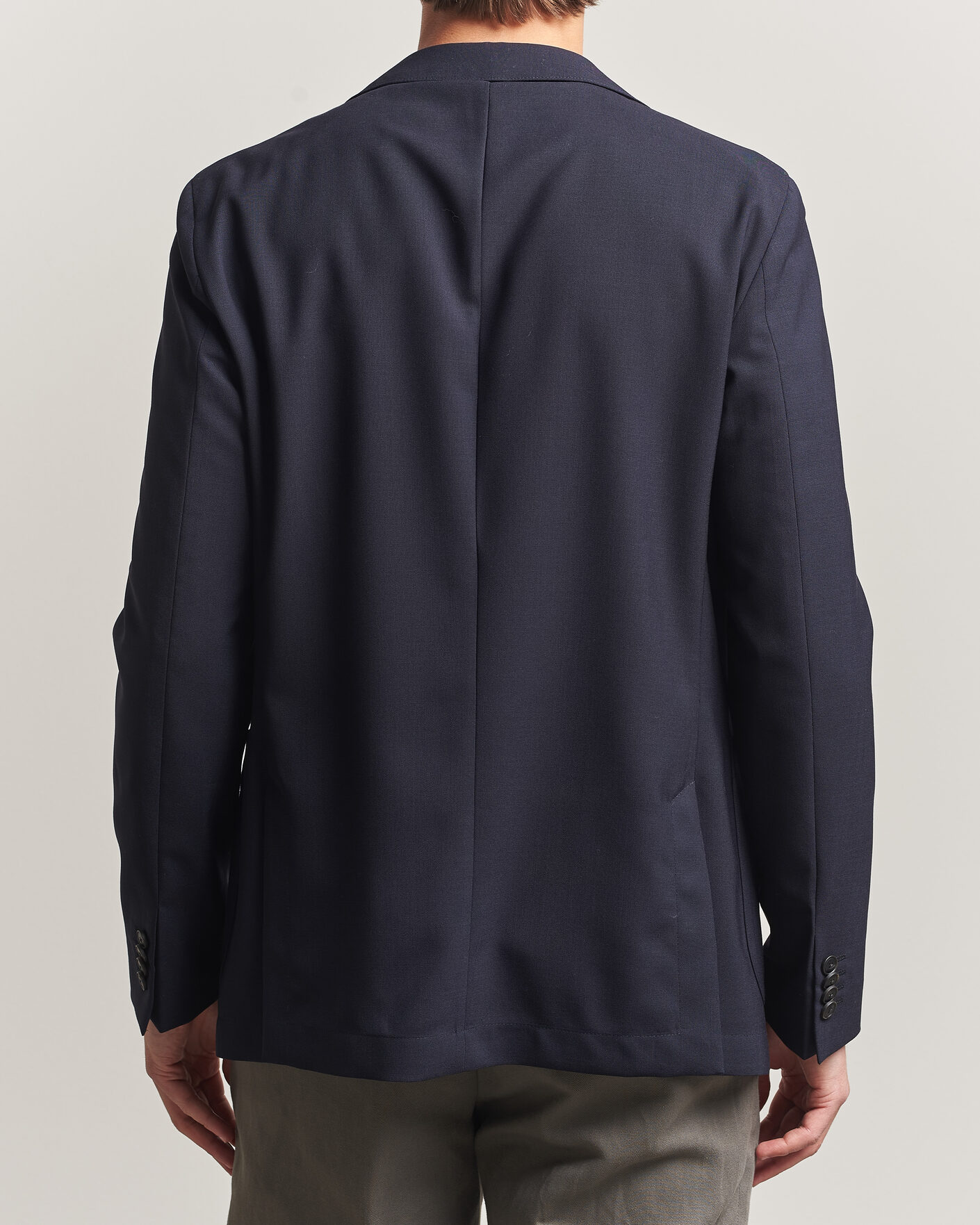 Herr | Kavajer | BOSS BLACK | Hanry Wool Patch Pocket Blazer Dark Blue