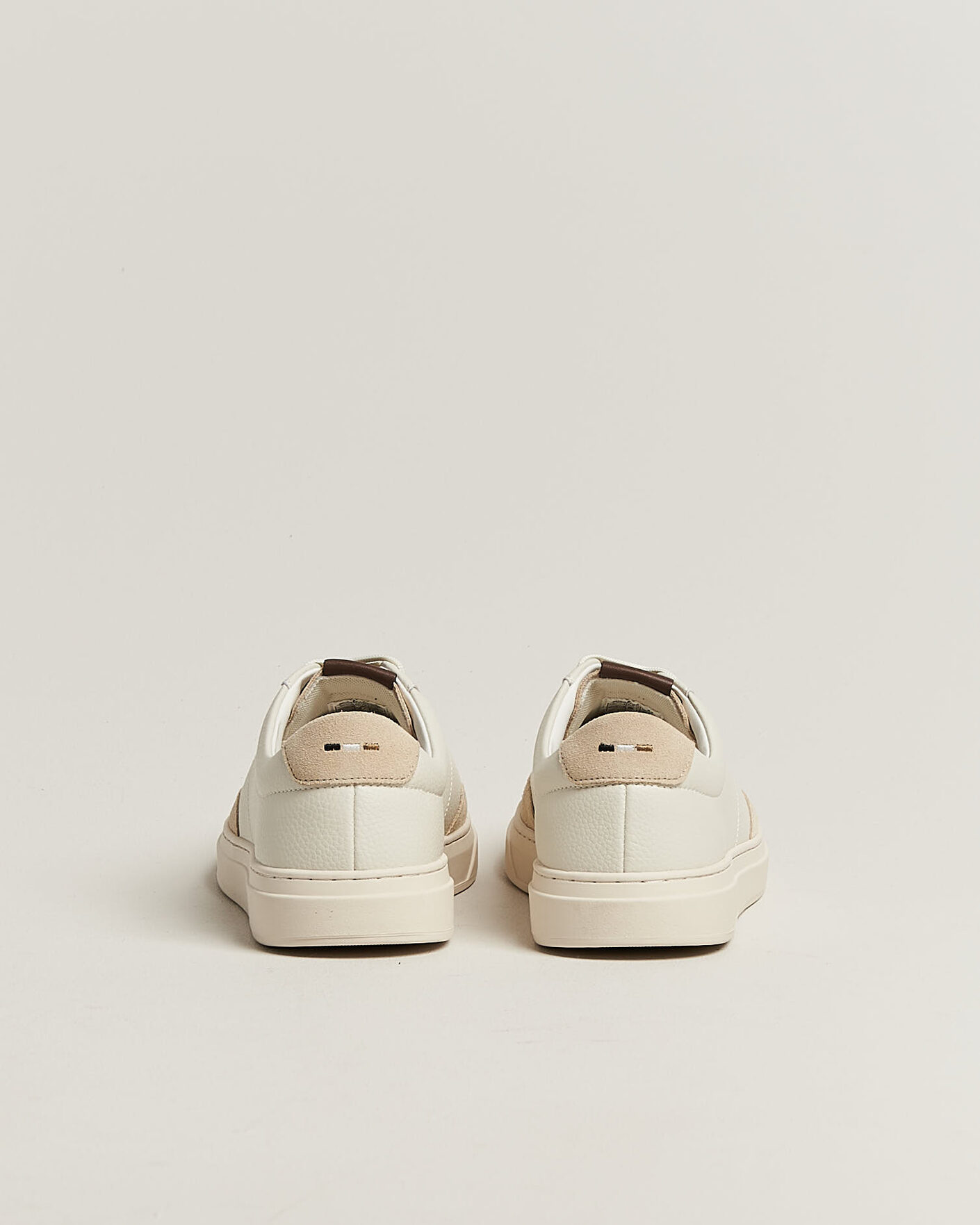 Herr | Sneakers | BOSS BLACK | Kieran Leather/Suede Sneaker Open White
