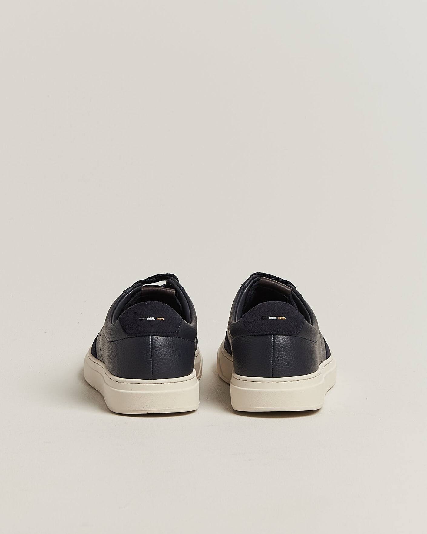 Herr | Sneakers | BOSS BLACK | Kieran Leather/Suede Sneaker Dark Blue