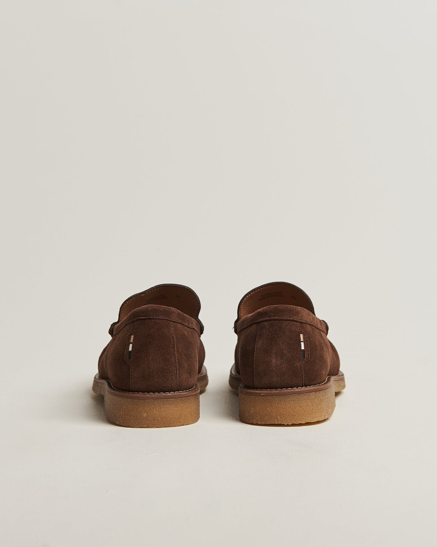Herr | Loafers | BOSS BLACK | Kope Suede Moccasin Dark Brown