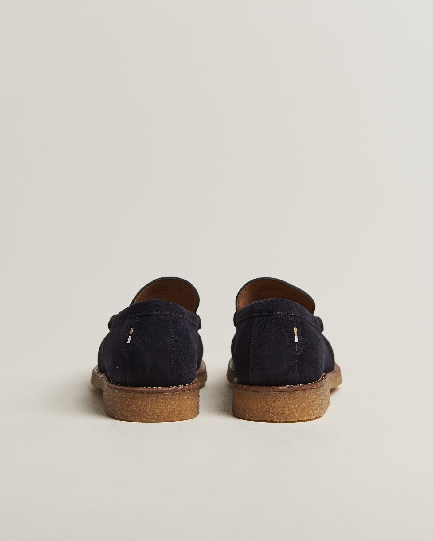 Herr | Loafers | BOSS BLACK | Kope Suede Moccasin Dark Blue