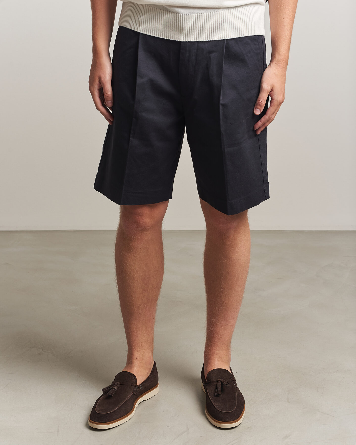 Herr | Loafers | BOSS BLACK | Hedley Suede Tassle Loafer Dark Brown