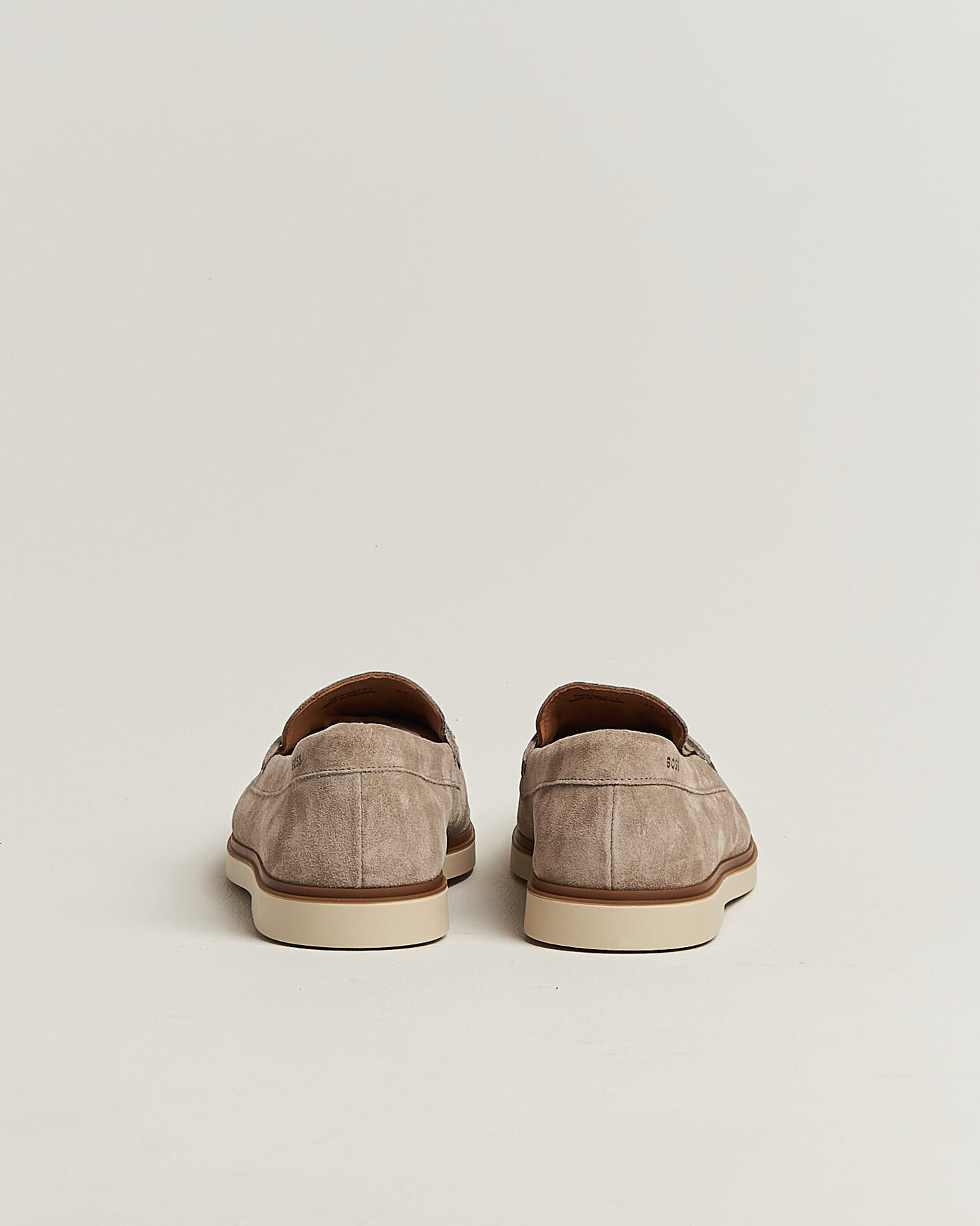 Herr | Loafers | BOSS BLACK | Hedley Suede Tassle Loafer Dark Beige