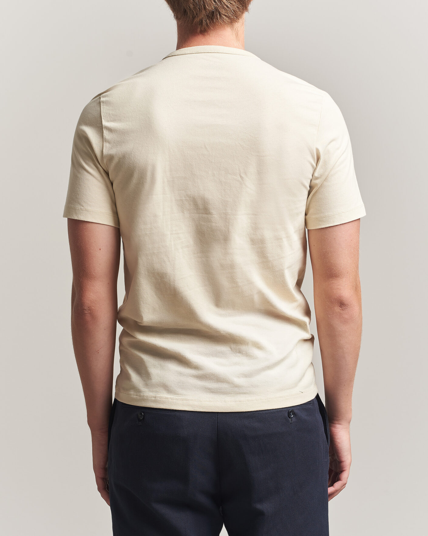 Herr | T-Shirts | BOSS BLACK | 3-Pack Crew Neck T-Shirt White/Beige/Grey