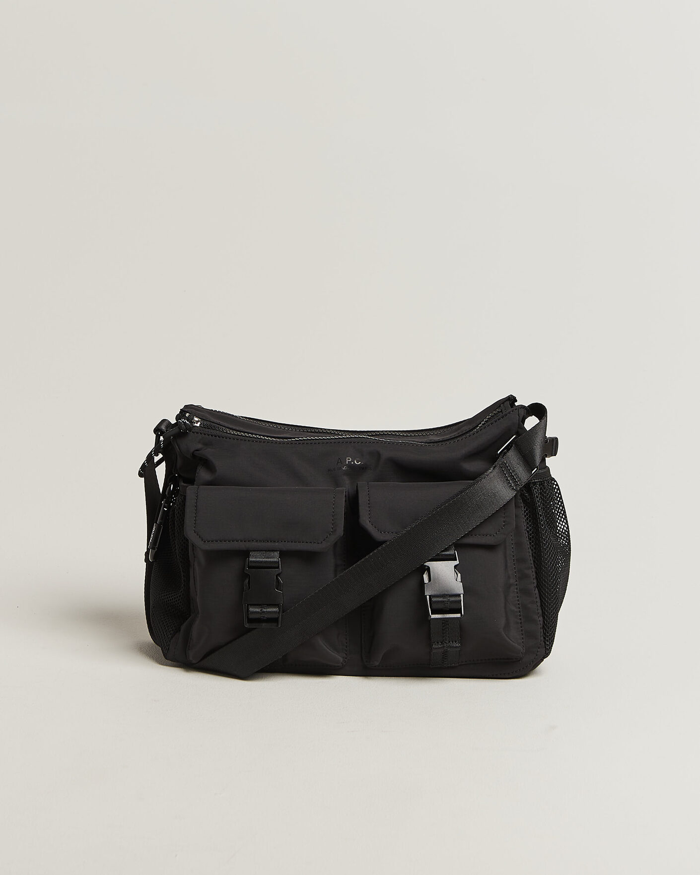Herr | Väskor | A.P.C. | Trek Crossbody Bag Black