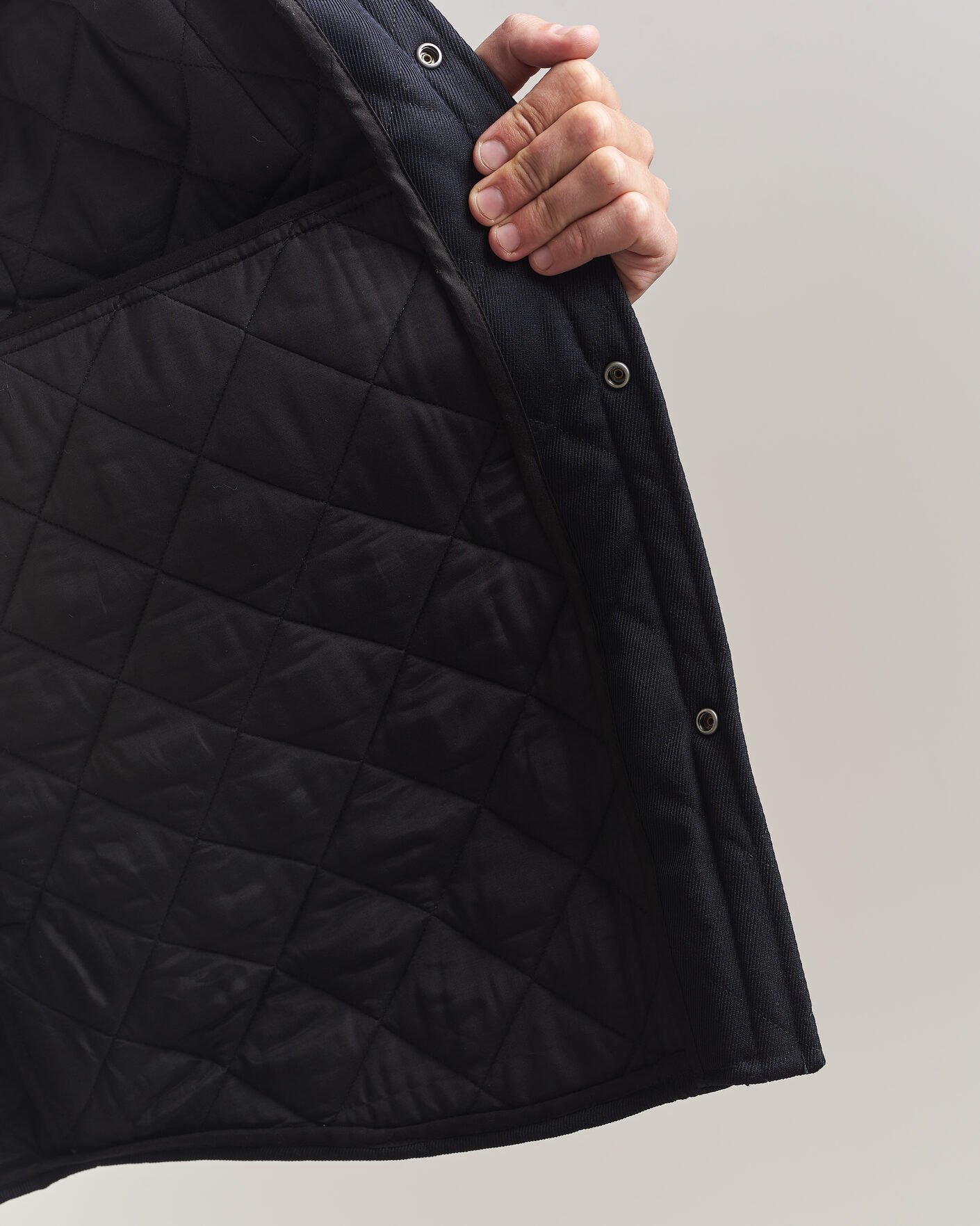 Herr | Jackor | A.P.C. | Georges Quilted Jacket Dark Navy