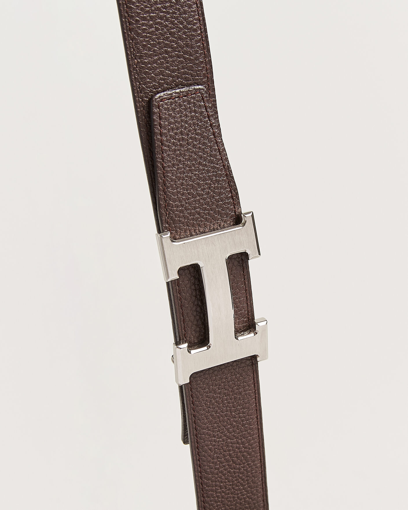 Herr | Pre-Owned & Vintage Bags | Hermès Pre-Owned | Constance Reversible Belt 90 Brown/Black