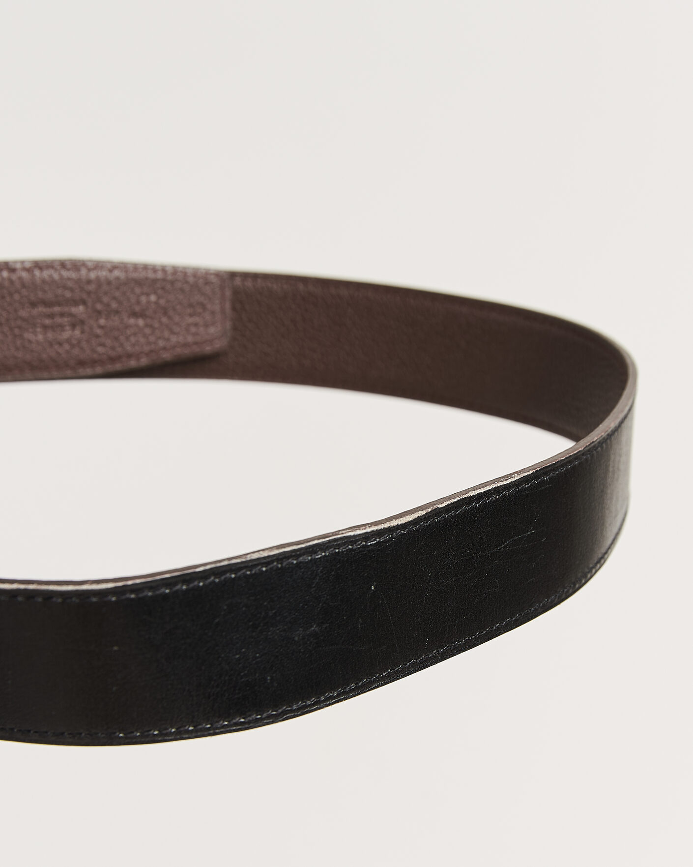 Herr | Pre-Owned & Vintage Bags | Hermès Pre-Owned | Constance Reversible Belt 90 Brown/Black