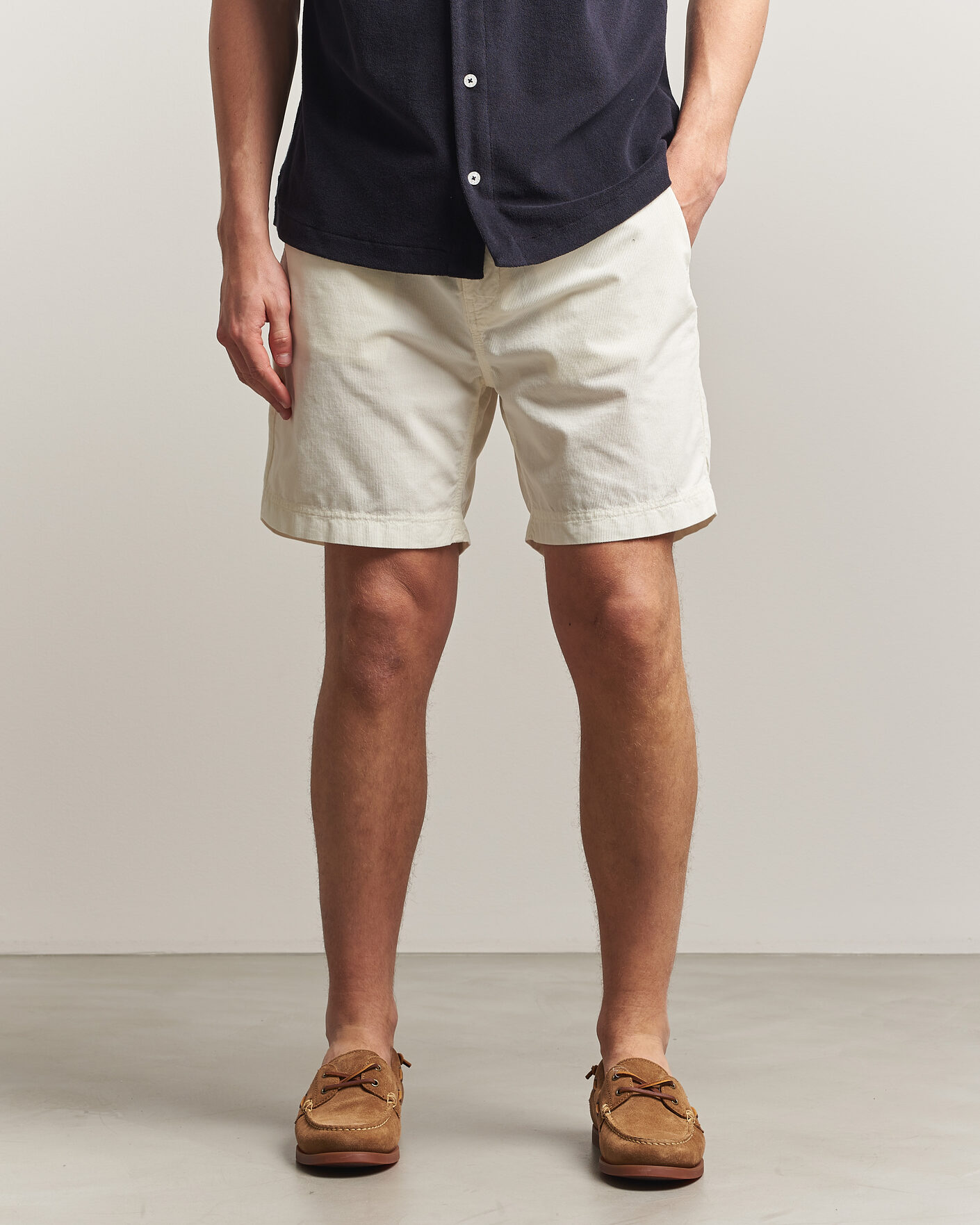 Herr | Shorts | Morris | Fenix Summer Cord Shorts Off White