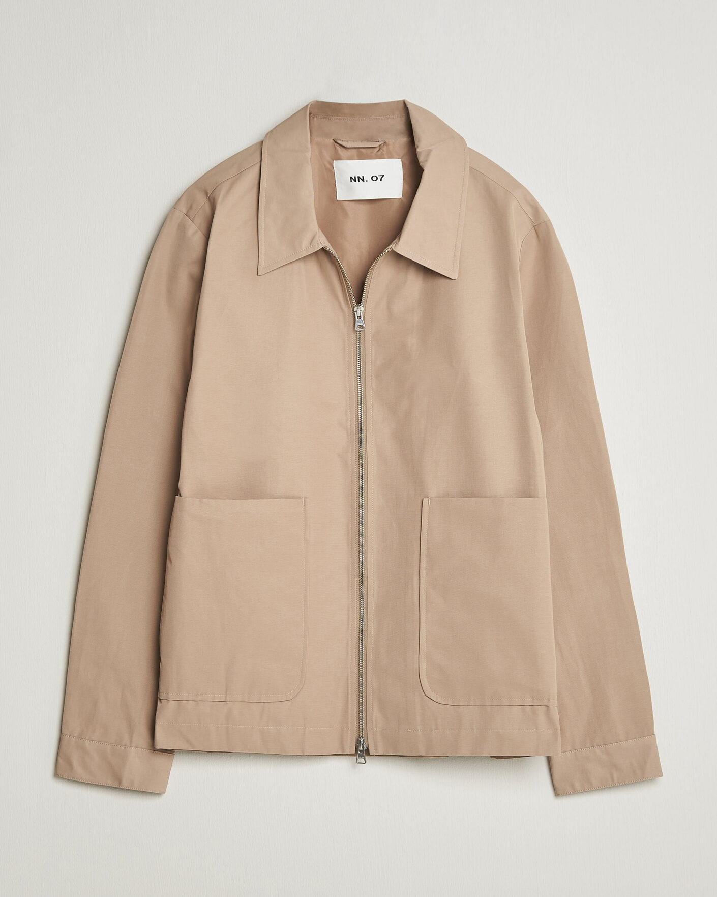 Herr | Jackor | NN07 | Gael Cotton Twill Jacket Desert Khaki