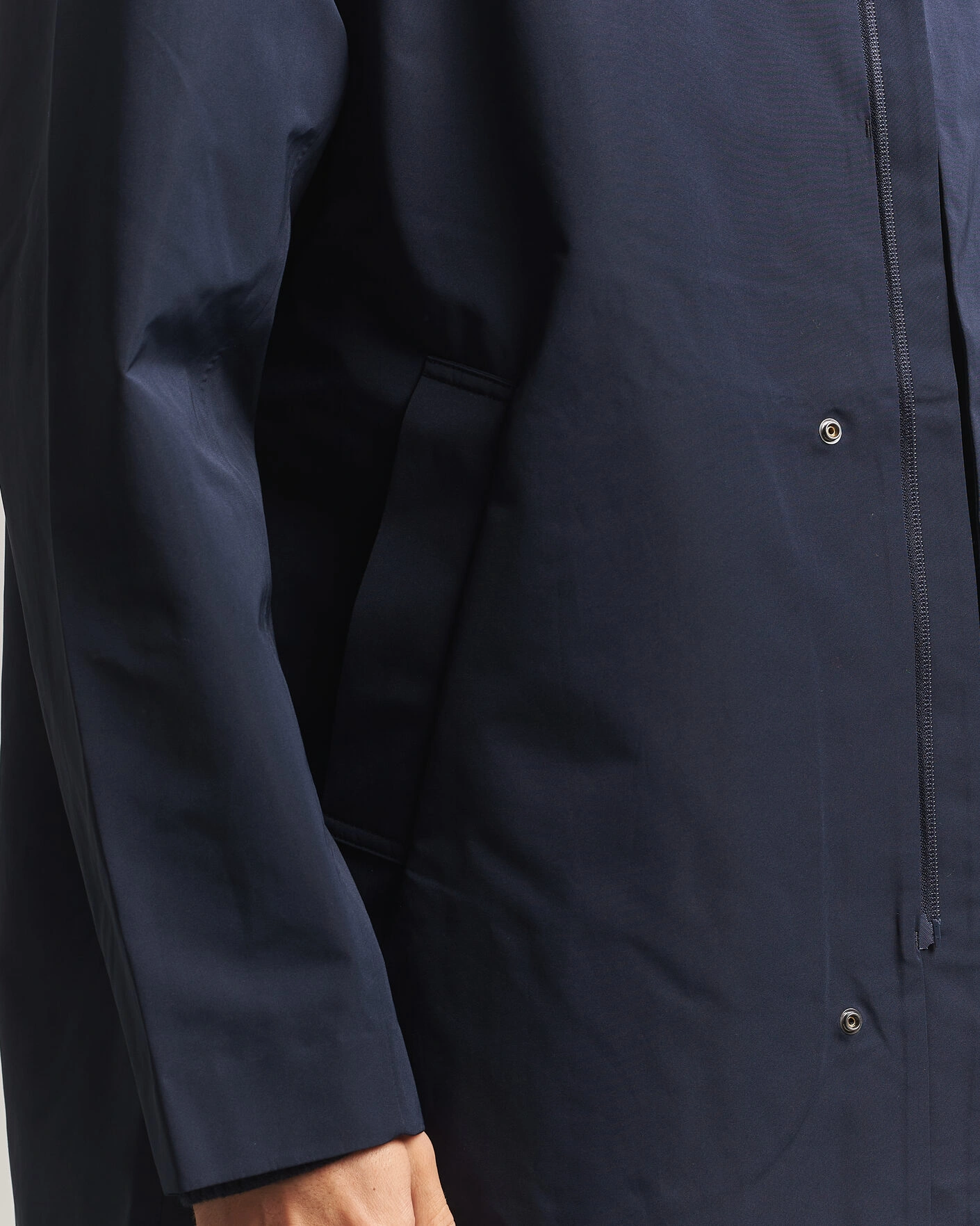 Herr | Jackor | NN07 | Steve Waterproof Coat Deep Navy