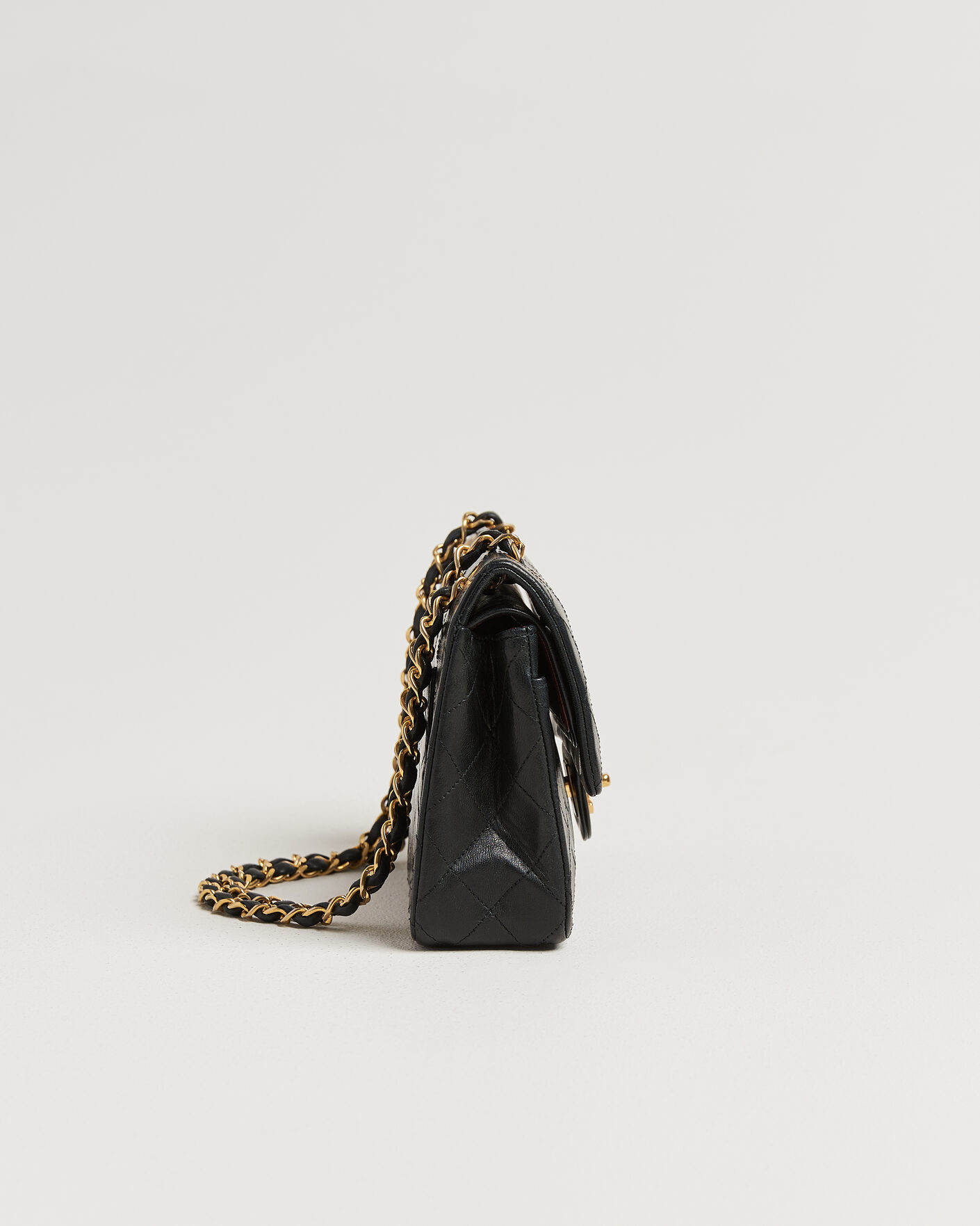 Herr | Pre-Owned & Vintage Bags | Chanel Pre-Owned | Classic Small Double Flap Bag Black