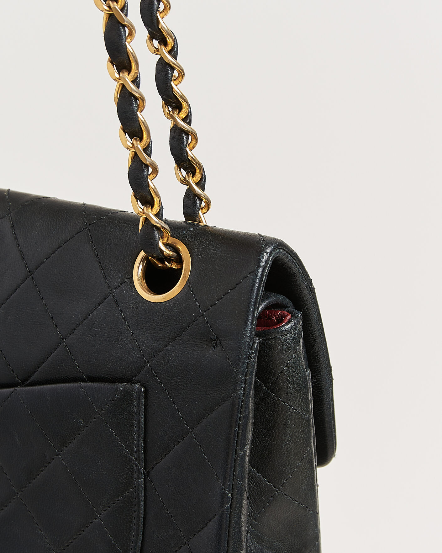 Herr | Pre-Owned & Vintage Bags | Chanel Pre-Owned | Classic Small Double Flap Bag Black