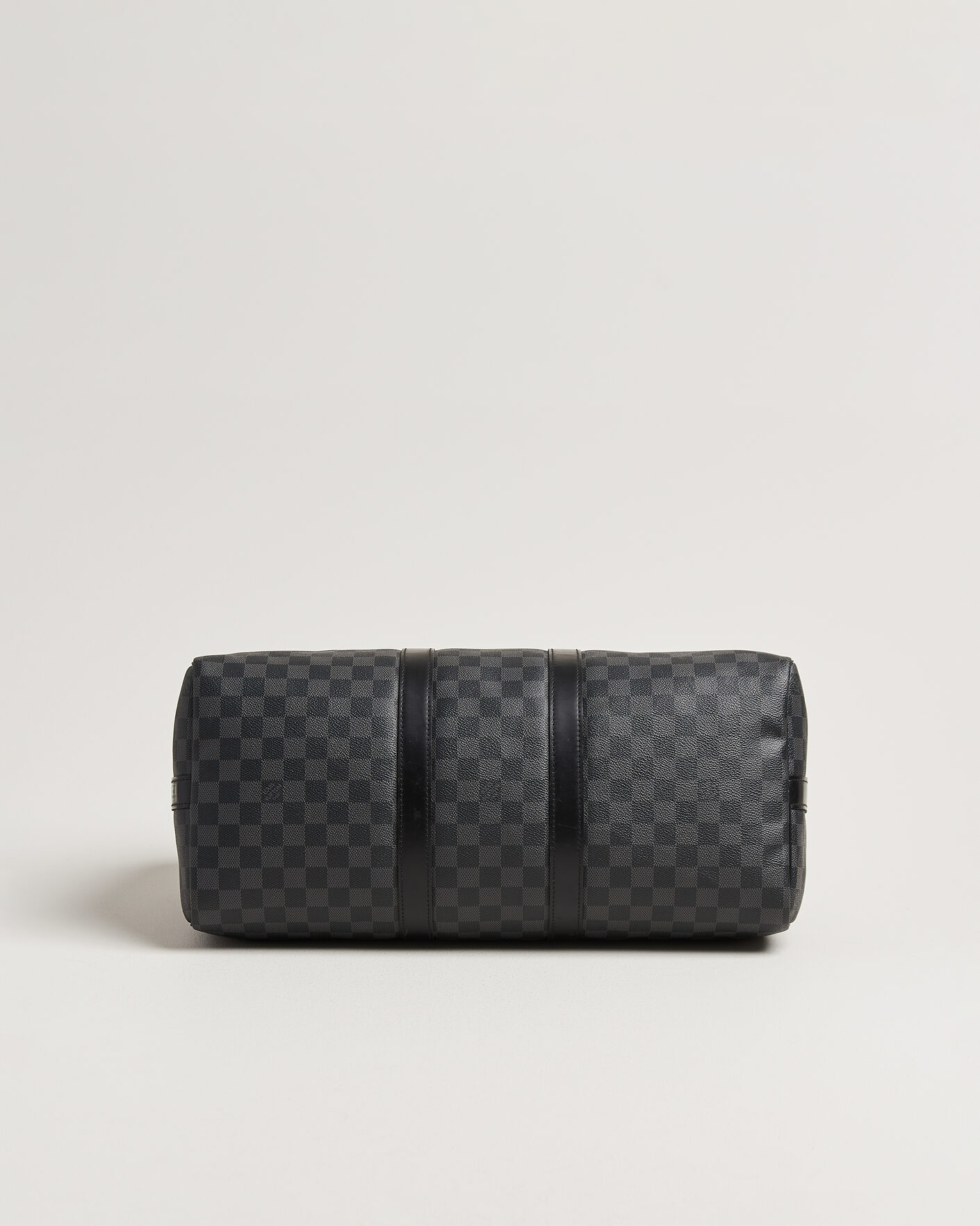Herr | Pre-Owned & Vintage Bags | Louis Vuitton Pre-Owned | Keepall 45 Bandouliére Damier Graphite