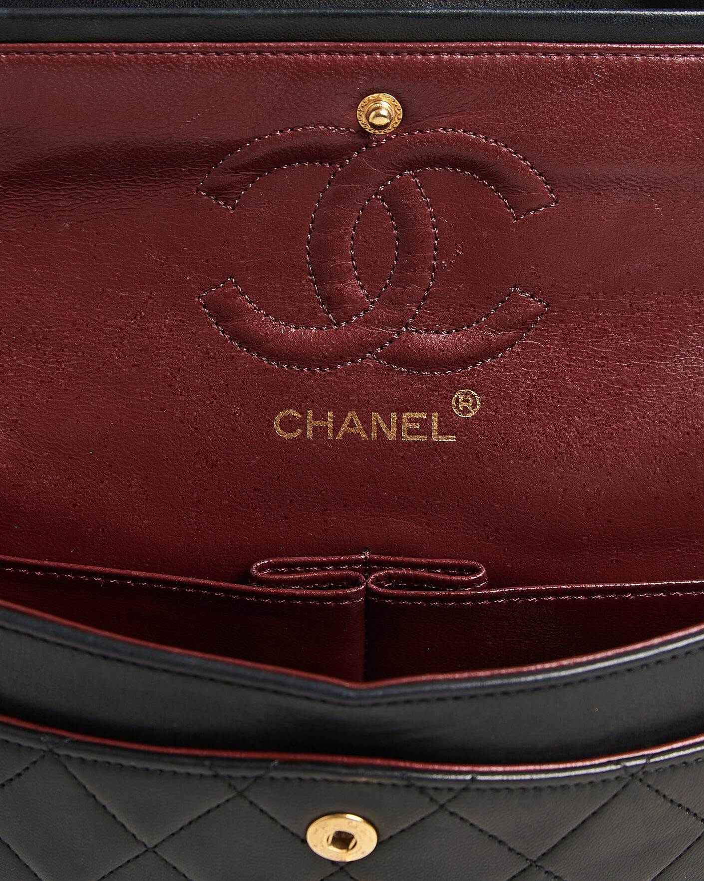 Herr | Pre-Owned & Vintage Bags | Chanel Pre-Owned | Classic Small Double Flap Bag Black