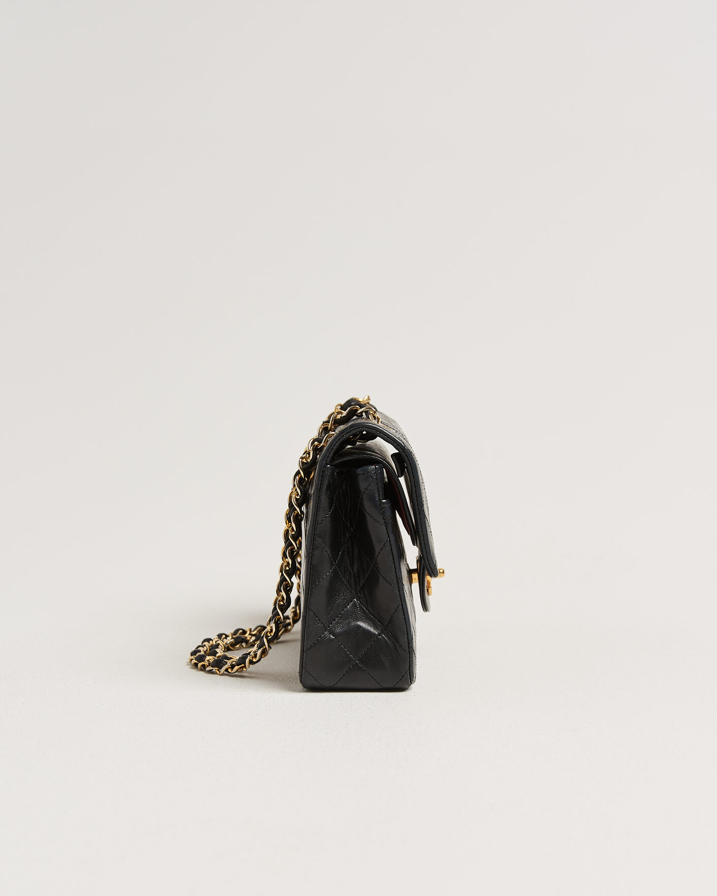 Herr | Pre-Owned & Vintage Bags | Chanel Pre-Owned | Classic Small Double Flap Bag Black