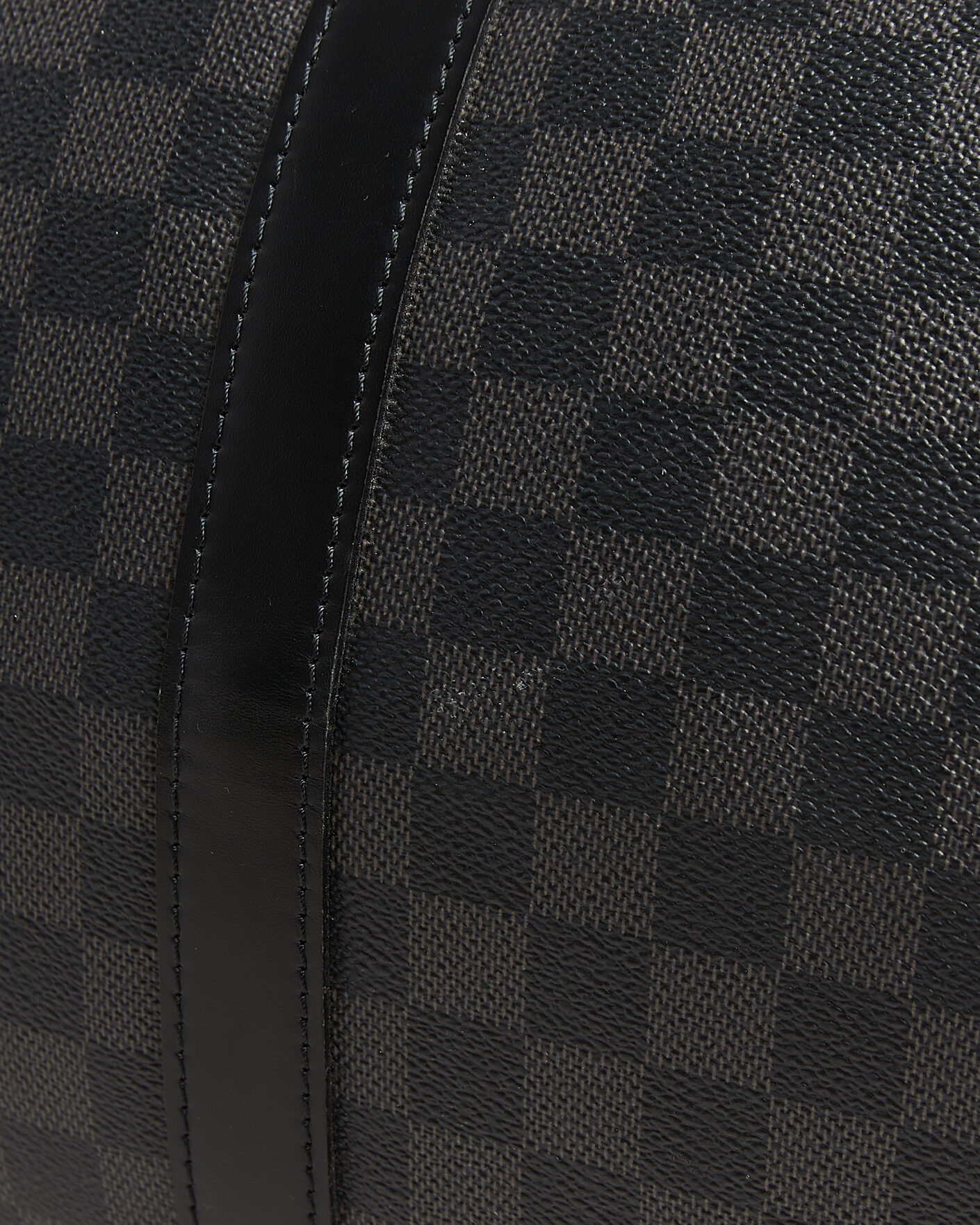 Herr | Pre-Owned & Vintage Bags | Louis Vuitton Pre-Owned | Keepall 55 Bandouliére Damier Graphite