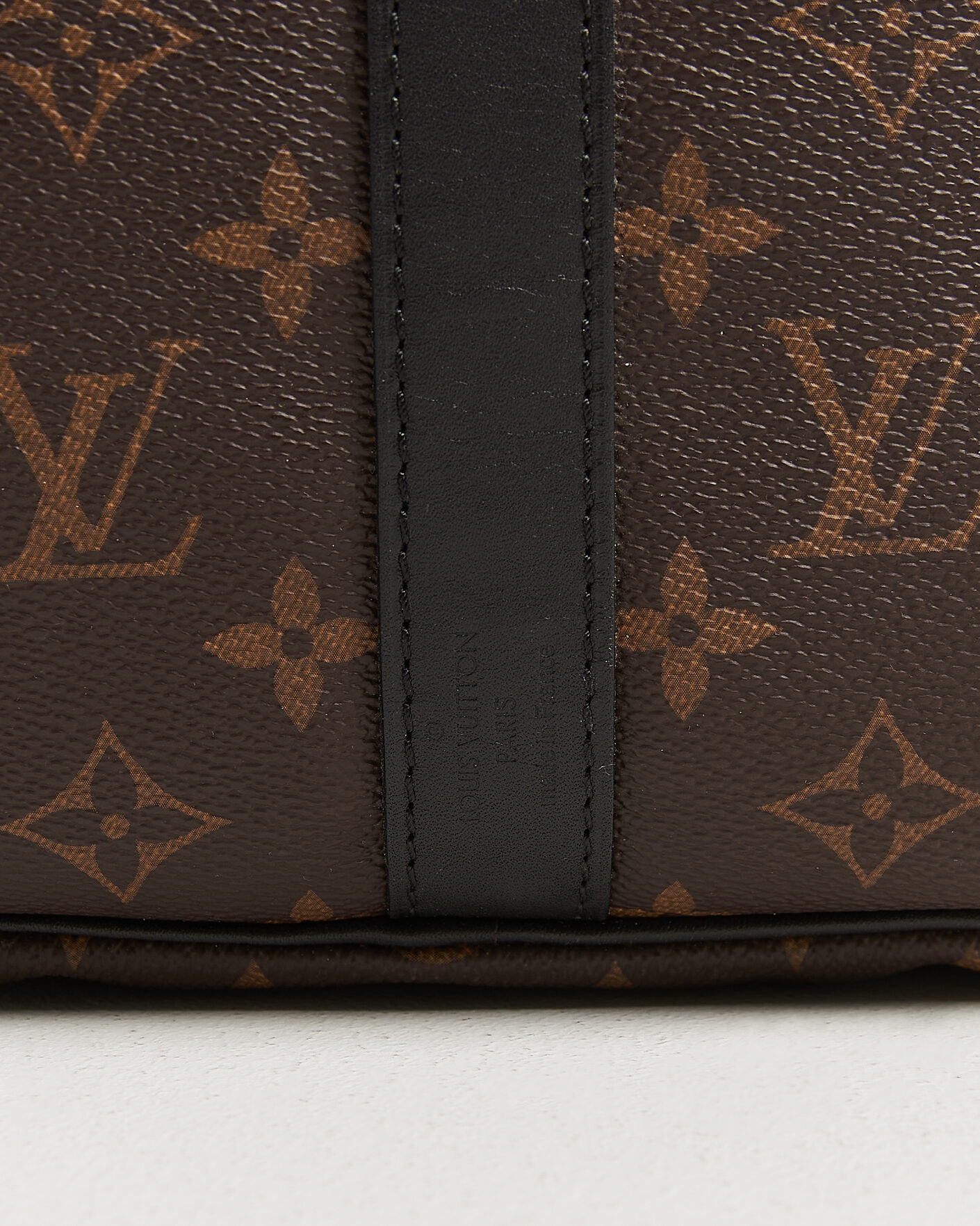 Herr | Pre-Owned & Vintage Bags | Louis Vuitton Pre-Owned | Keepall 45 Bandouliére Monogram Macassar