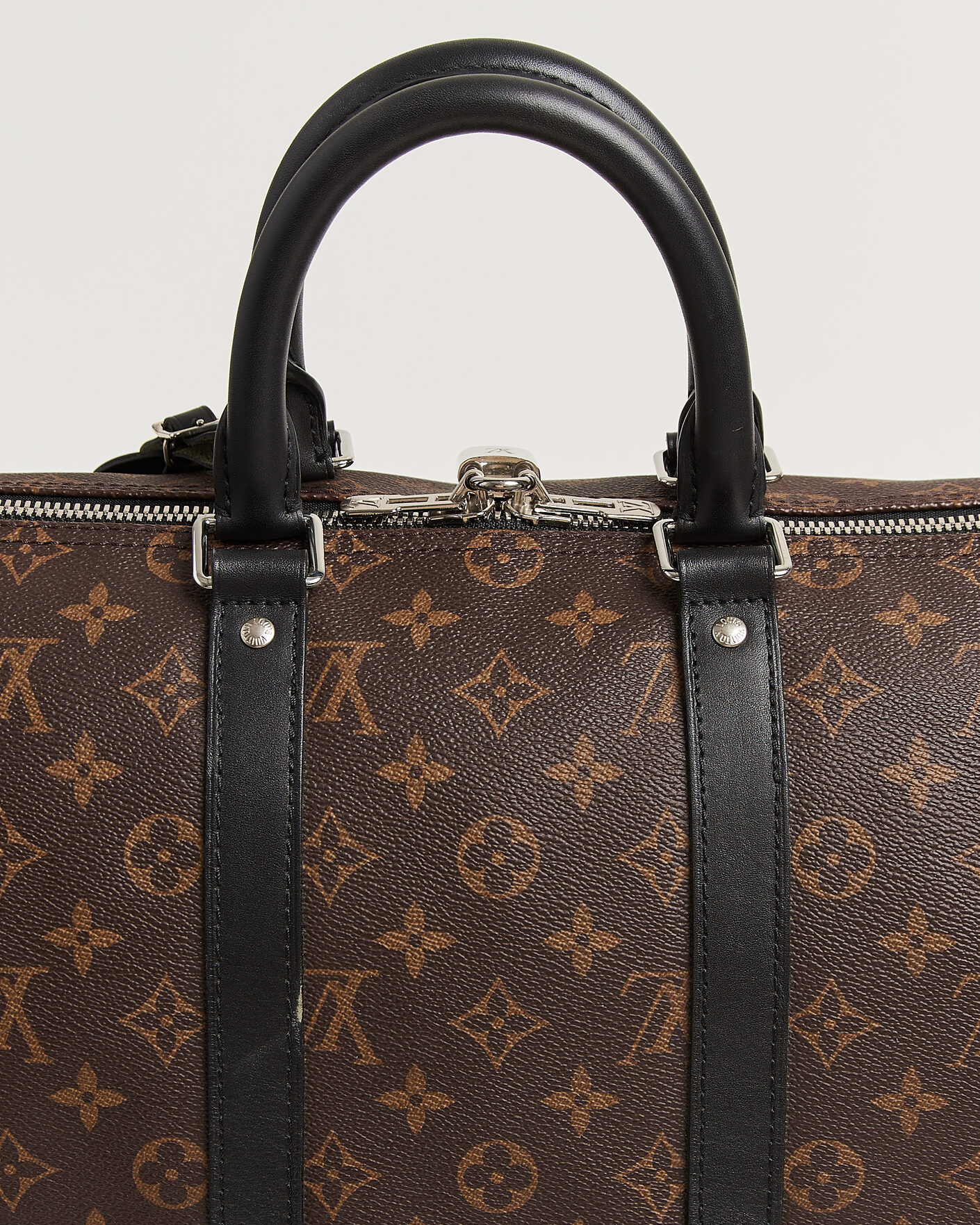 Herr | Pre-Owned & Vintage Bags | Louis Vuitton Pre-Owned | Keepall 45 Bandouliére Monogram Macassar