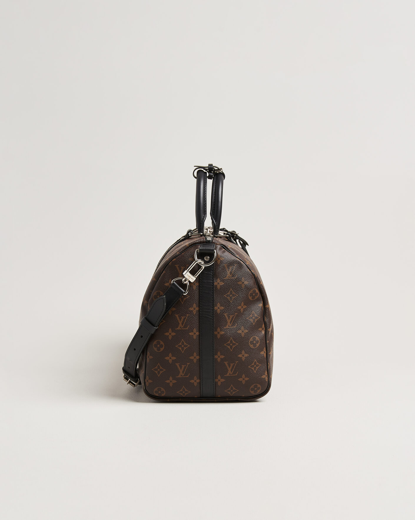 Herr | Pre-Owned & Vintage Bags | Louis Vuitton Pre-Owned | Keepall 45 Bandouliére Monogram Macassar