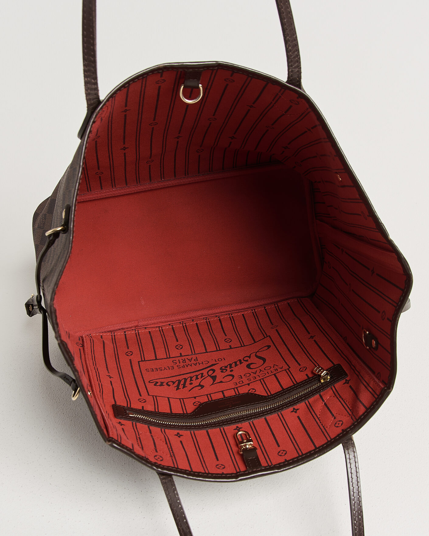 Herr | Pre-Owned & Vintage Bags | Louis Vuitton Pre-Owned | Neverfull MM Damier Ebene